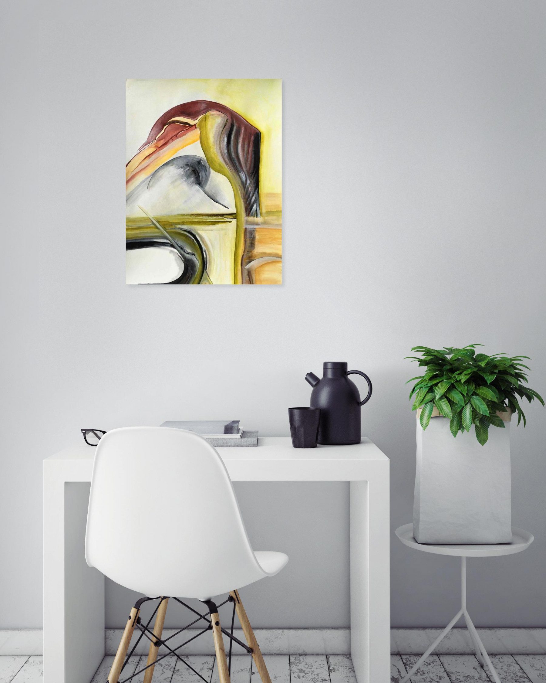Sela, He is gone, peinture - Galerie de vente et d’achat d’art contemporain en ligne Artalistic