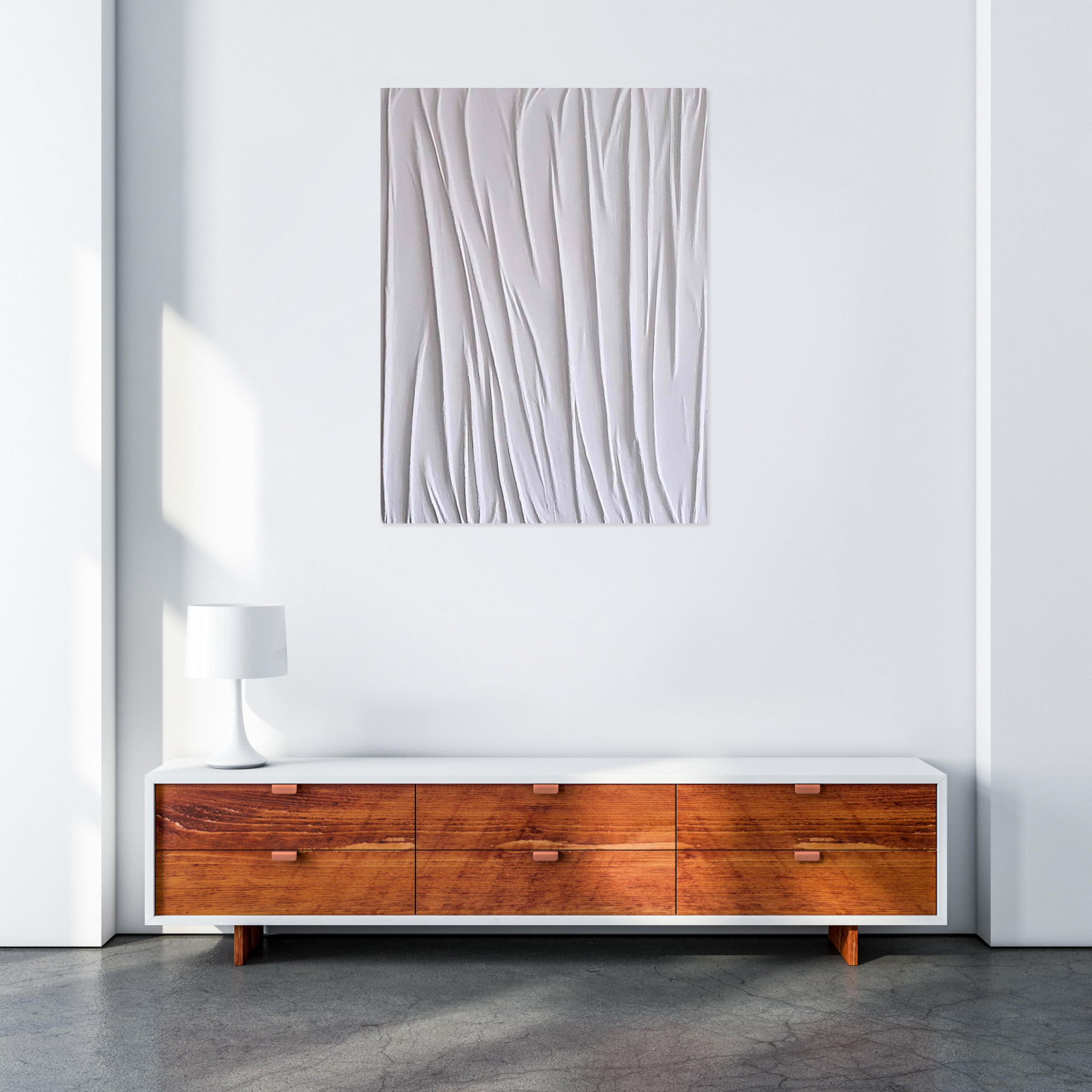 Gezia Rekiz, drapé art, peinture - Galerie de vente et d’achat d’art contemporain en ligne Artalistic