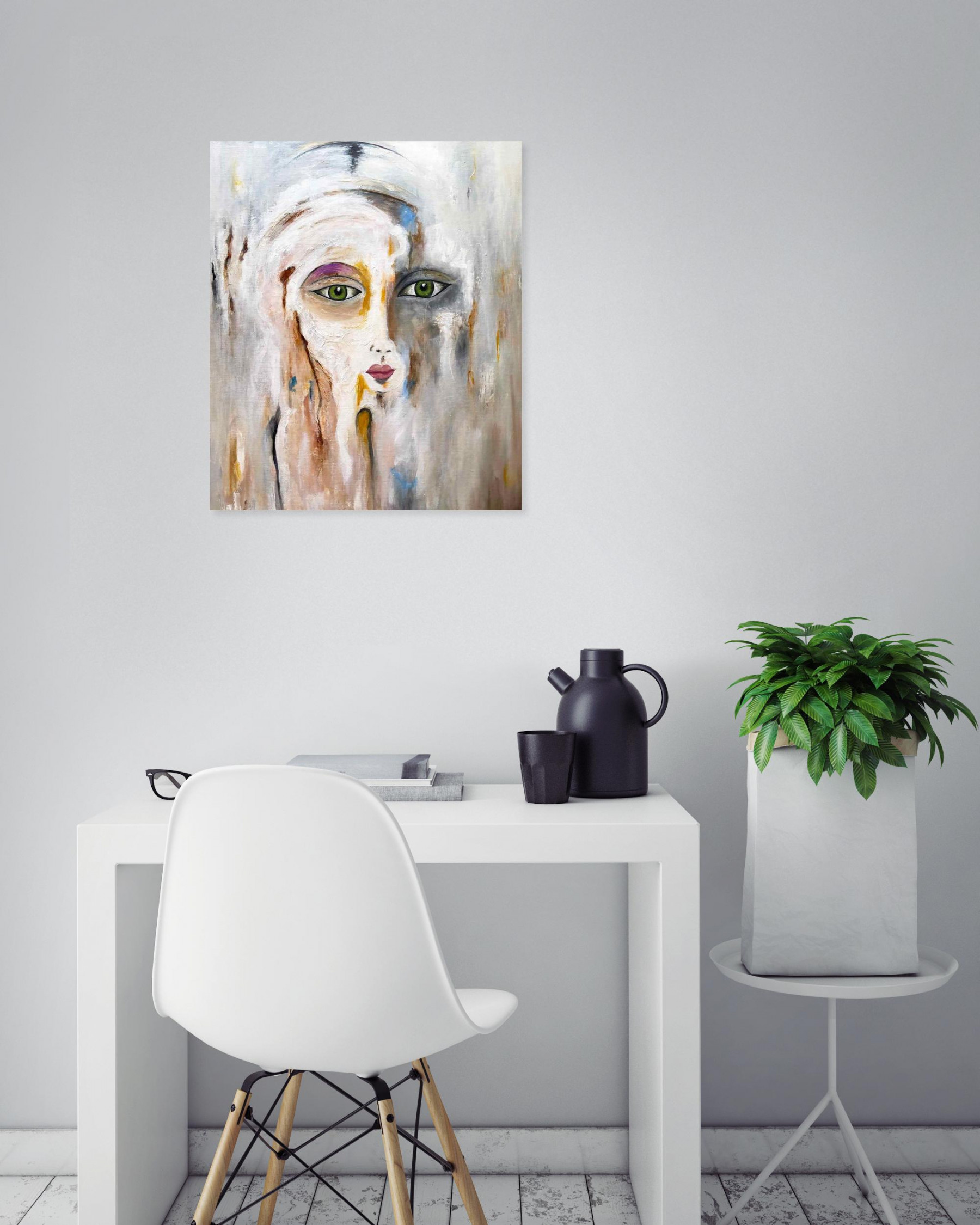 Mona Barrage, Mythalia, peinture - Galerie de vente et d’achat d’art contemporain en ligne Artalistic
