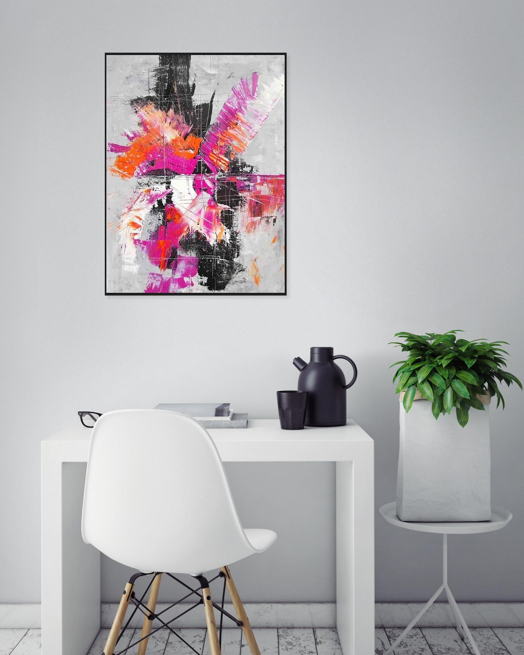Laurence Lépicier, Les hélices, peinture - Galerie de vente et d’achat d’art contemporain en ligne Artalistic
