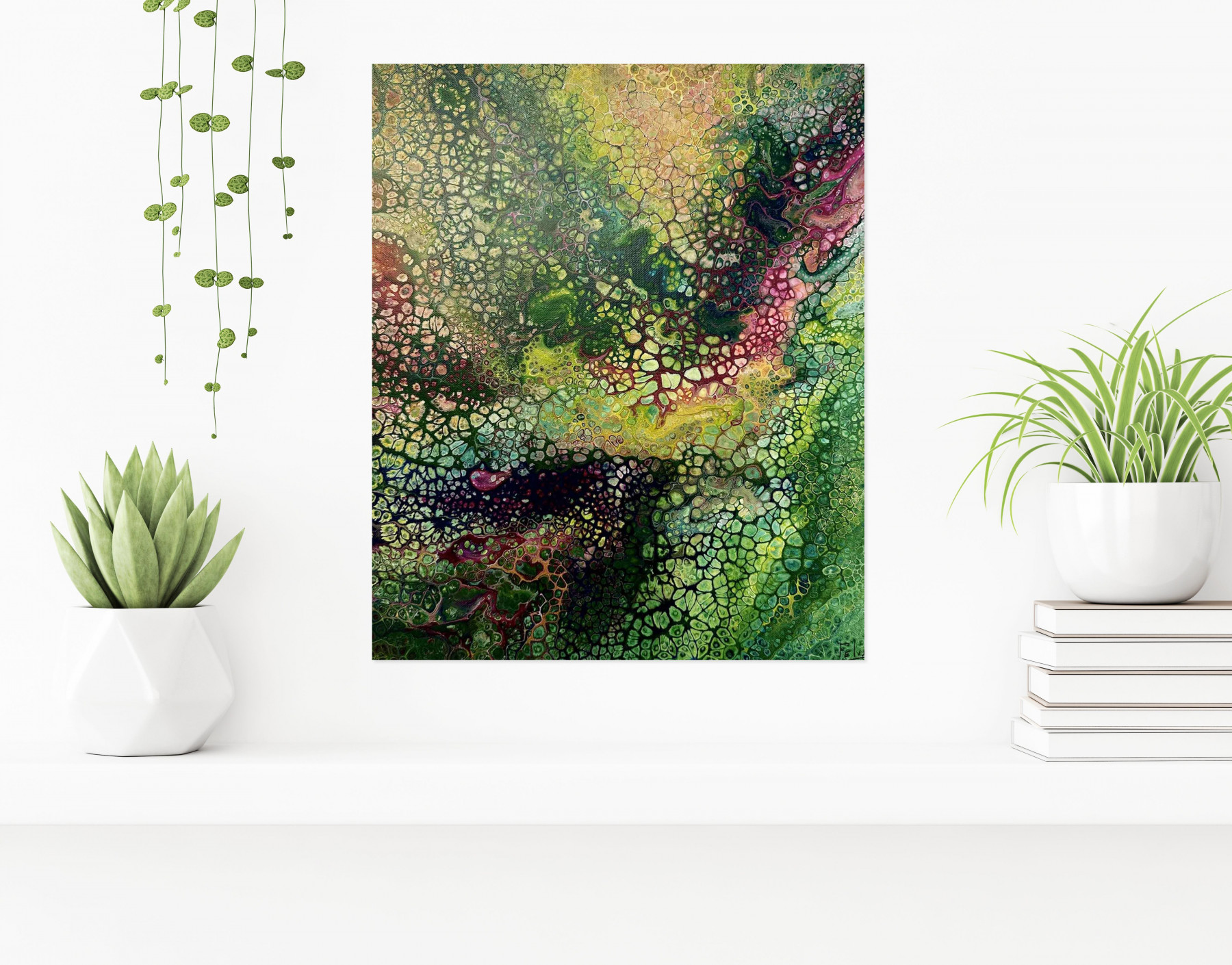 Tony Debs, Le Shoot Du Paradis, Peinture - Galerie de vente et d’achat d’art contemporain en ligne Artalistic