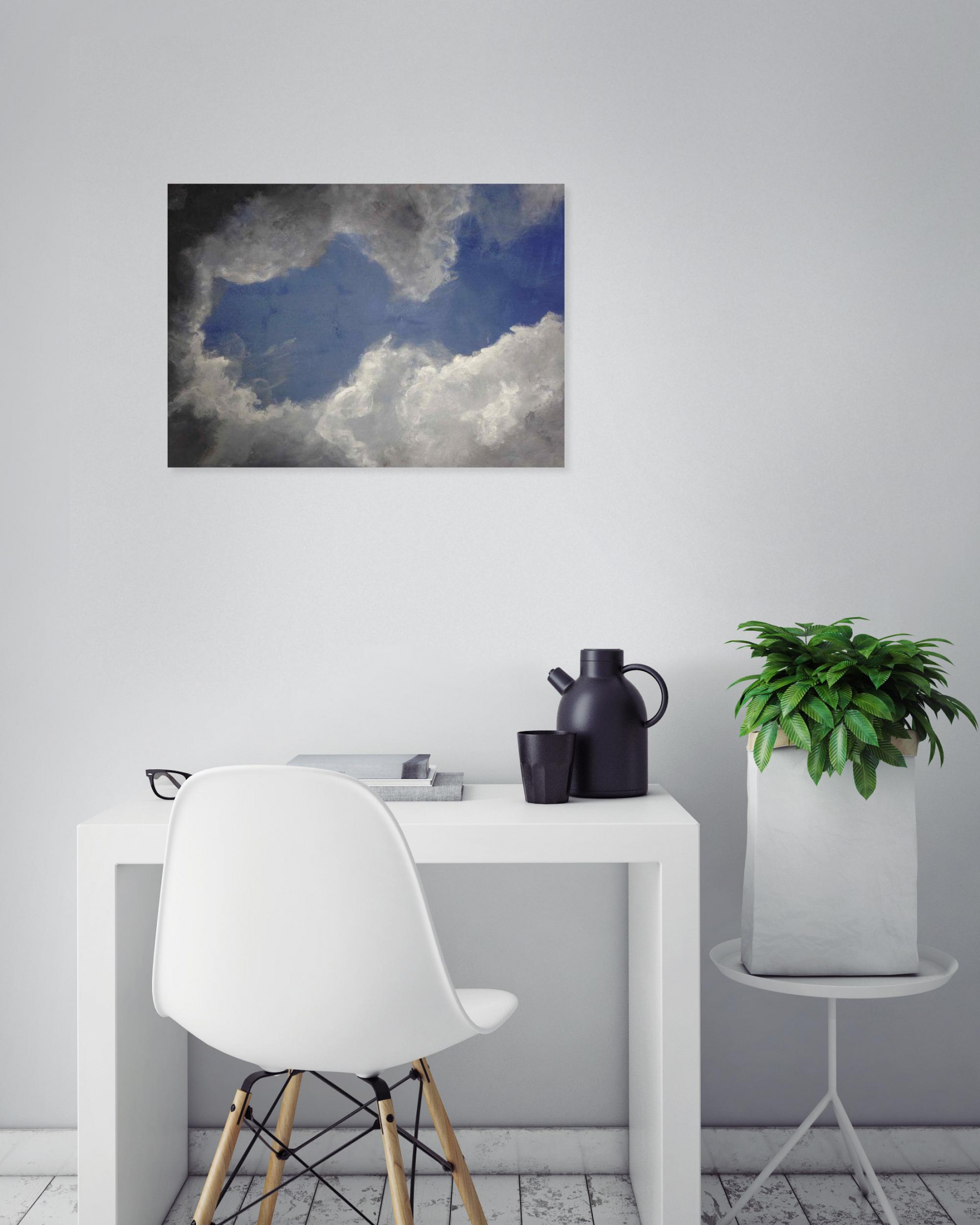 Aline De Brauwere, Après la pluie, Peinture - Galerie de vente et d’achat d’art contemporain en ligne Artalistic