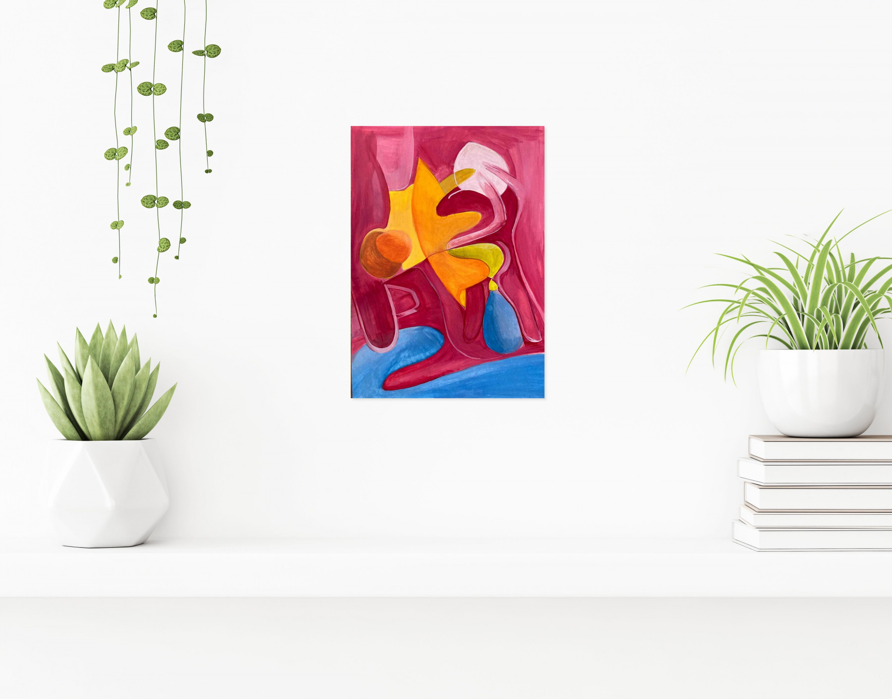Oeuvre d art contemporain Peinture Matriochka Sela