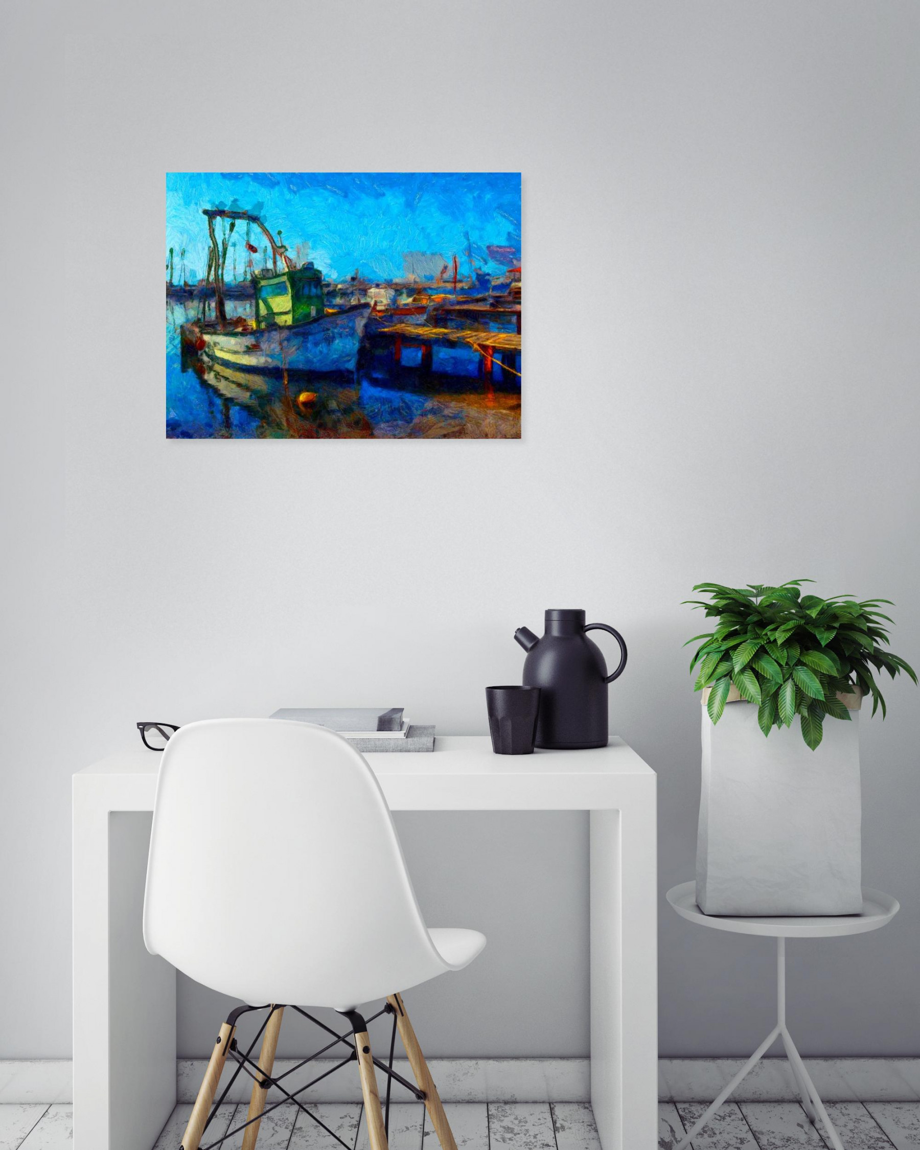 Jean-Louis Bouzou, Port Pothuau, photo - Galerie de vente et d’achat d’art contemporain en ligne Artalistic
