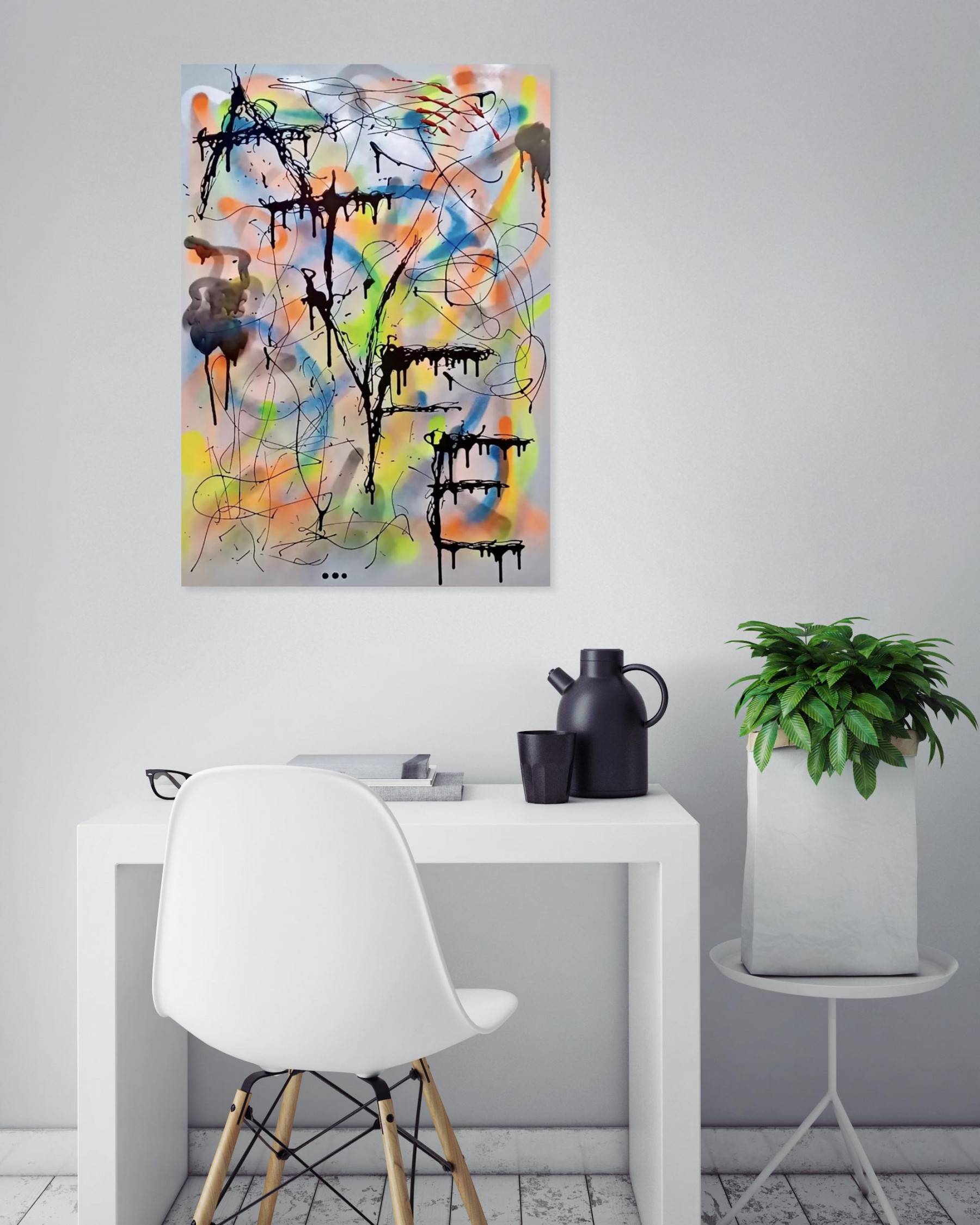 Dan, ATVFE, Peinture - Galerie de vente et d’achat d’art contemporain en ligne Artalistic