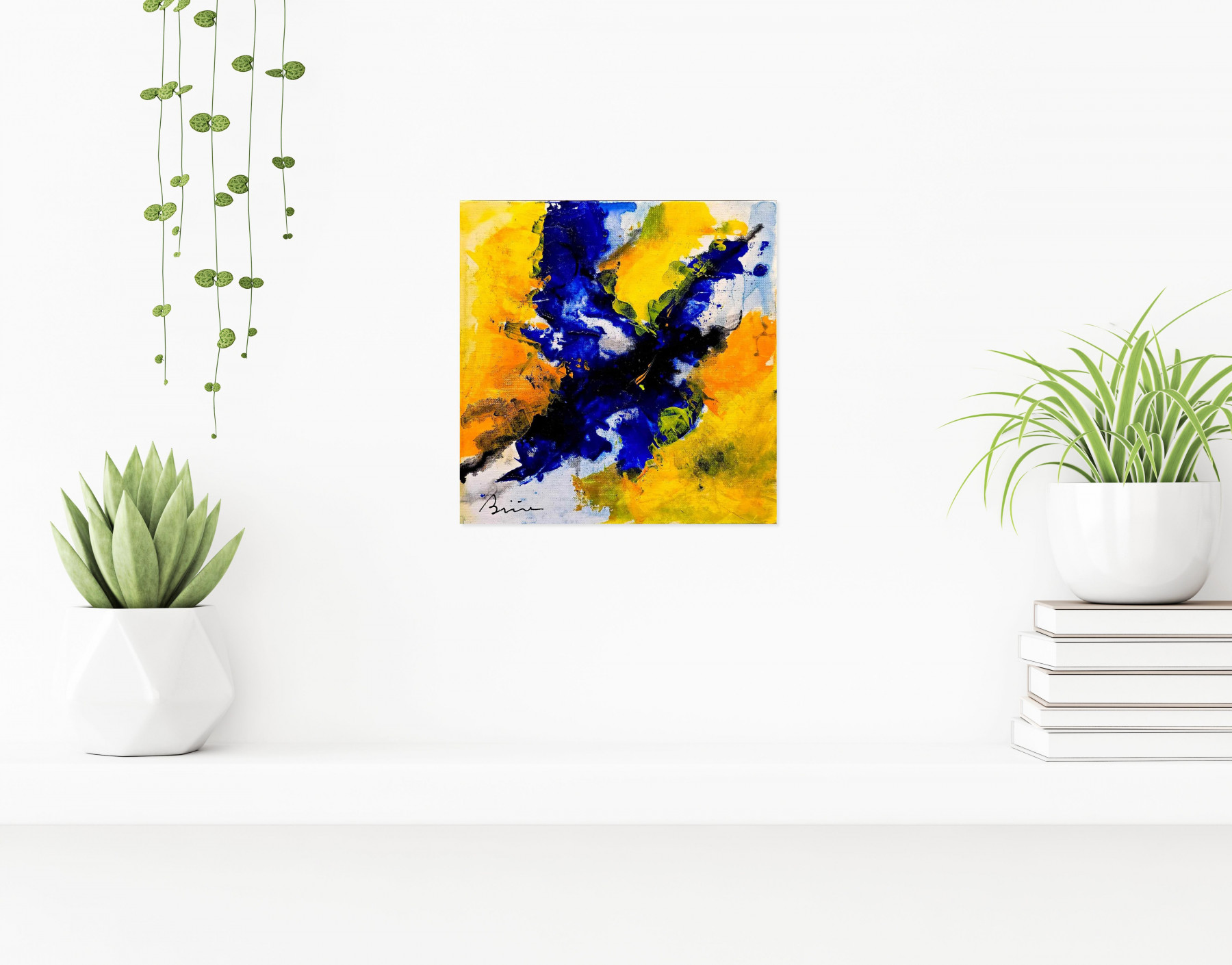 Patrick Briere, nébuleuse, peinture - Galerie de vente et d’achat d’art contemporain en ligne Artalistic
