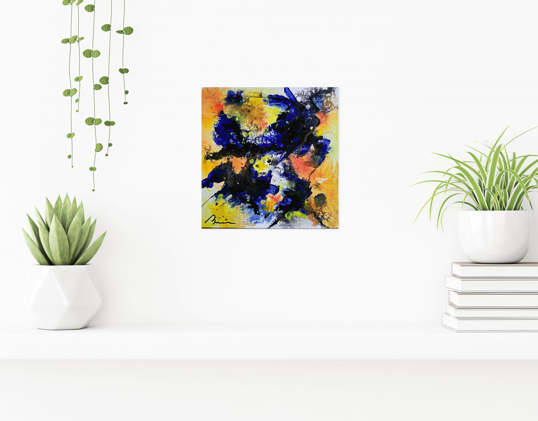 Patrick Briere, Interstellaire, peinture - Galerie de vente et d’achat d’art contemporain en ligne Artalistic