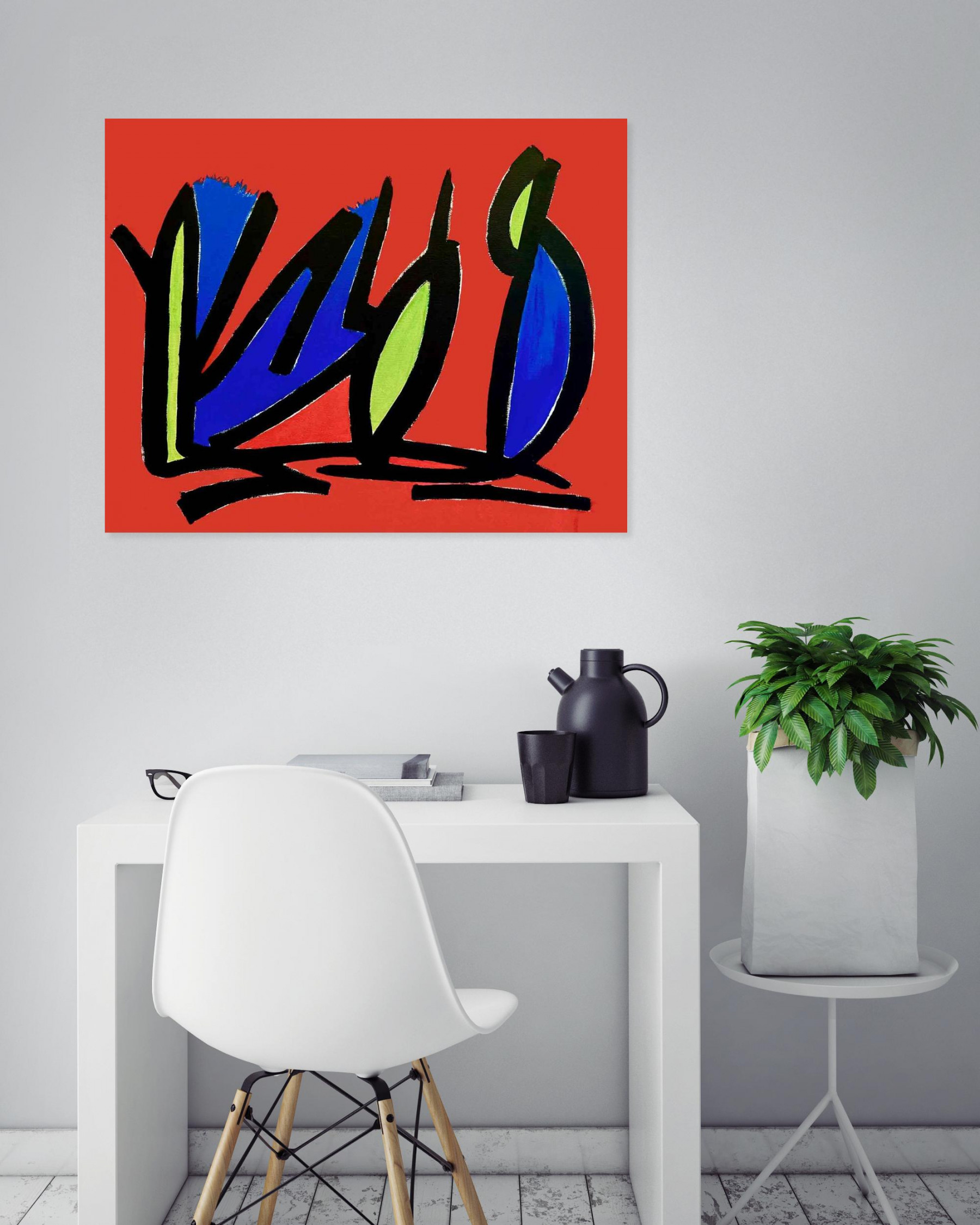 Scalarudgia, Sans titre, peinture - Galerie de vente et d’achat d’art contemporain en ligne Artalistic