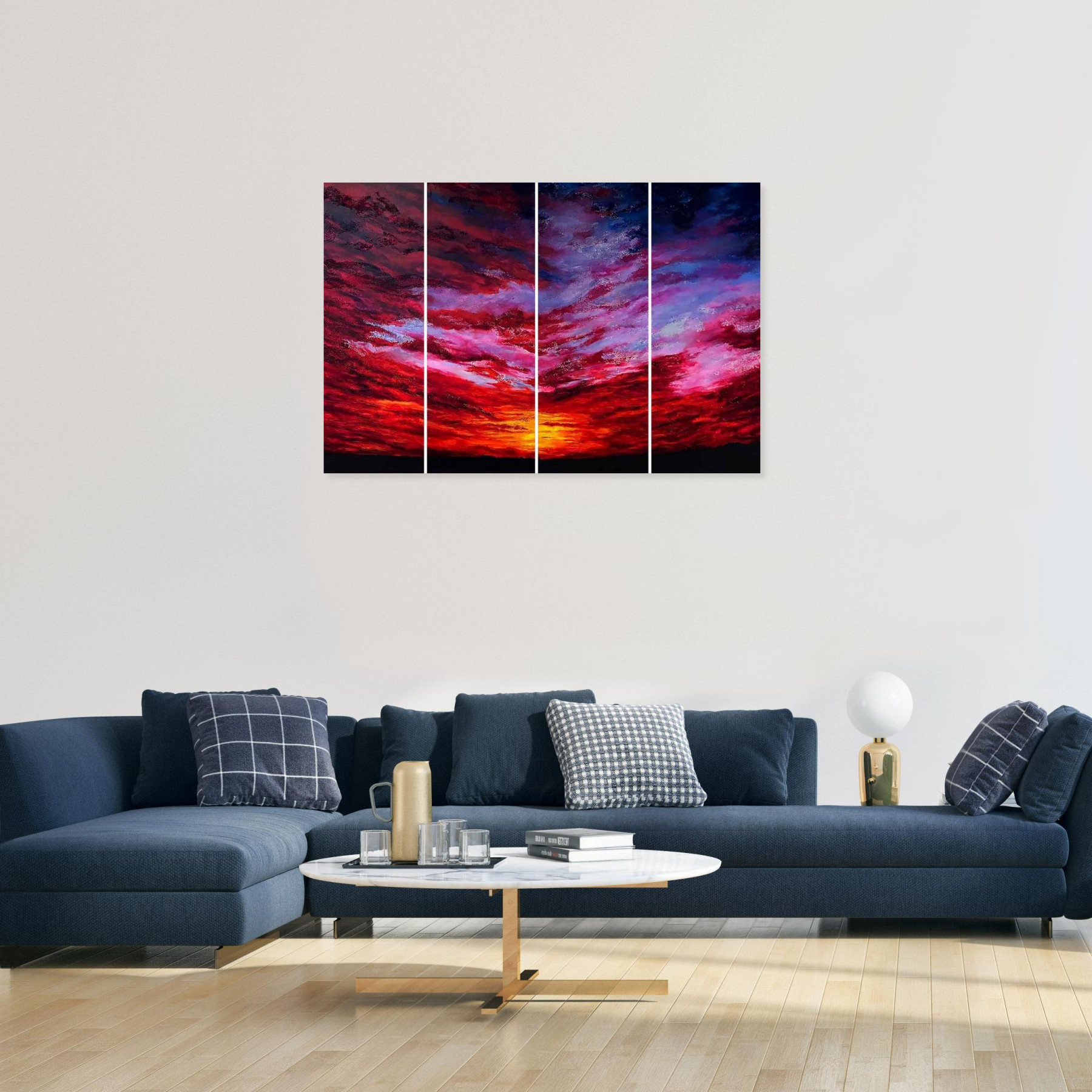 Yaz Tazi, Dernier éclat, Peinture - Galerie de vente et d’achat d’art contemporain en ligne Artalistic