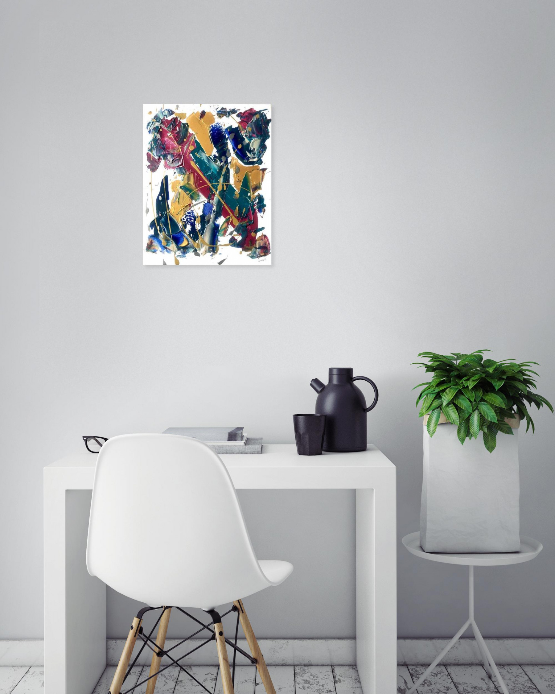 Rina Di Marco, Fête, Peinture - Galerie de vente et d’achat d’art contemporain en ligne Artalistic