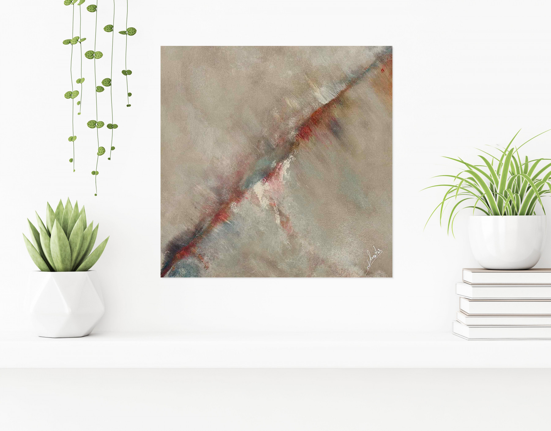 Conie Senac, plume, peinture - Galerie de vente et d’achat d’art contemporain en ligne Artalistic