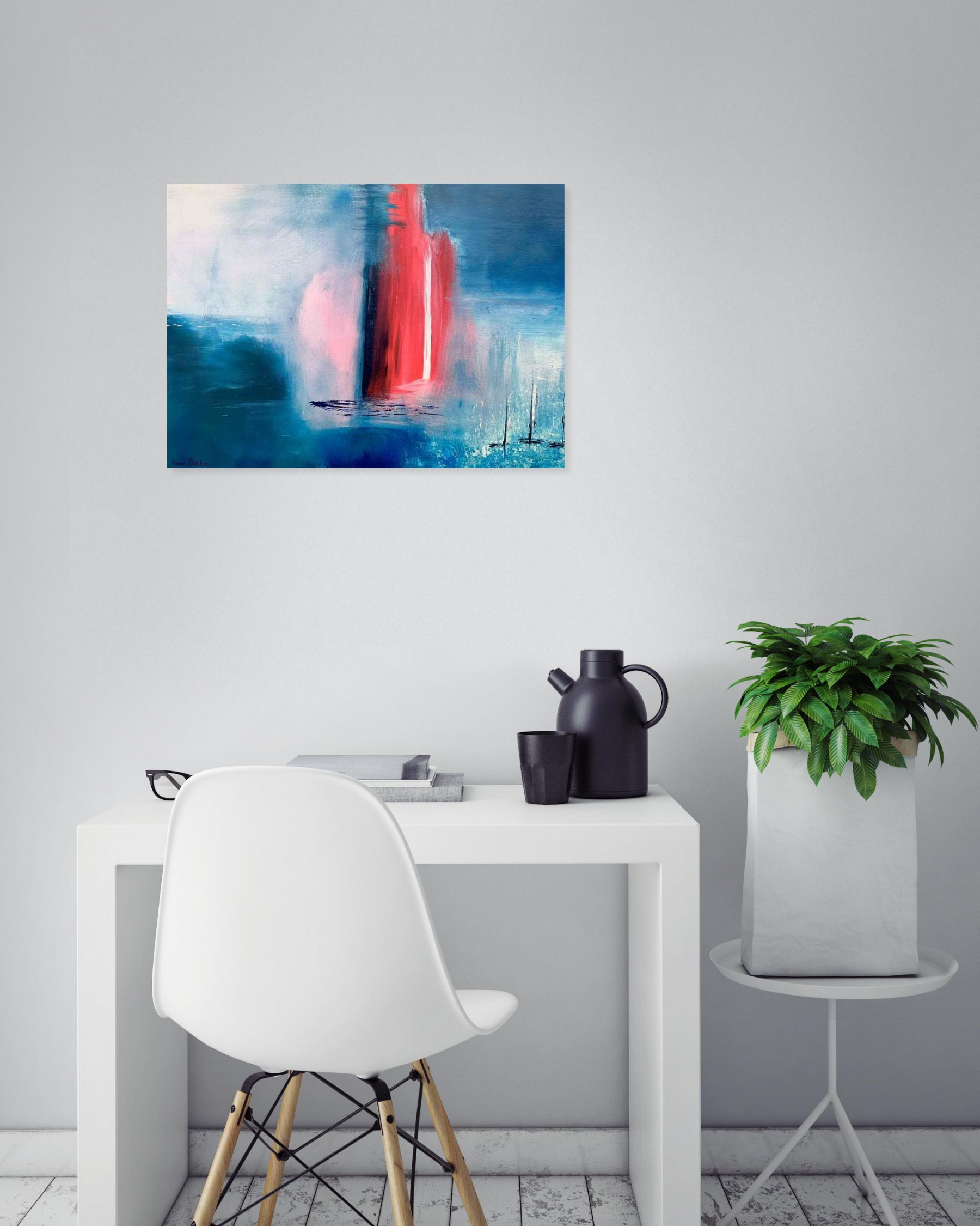 Anne-Clotilde, Songe en mer, peinture - Galerie de vente et d’achat d’art contemporain en ligne Artalistic