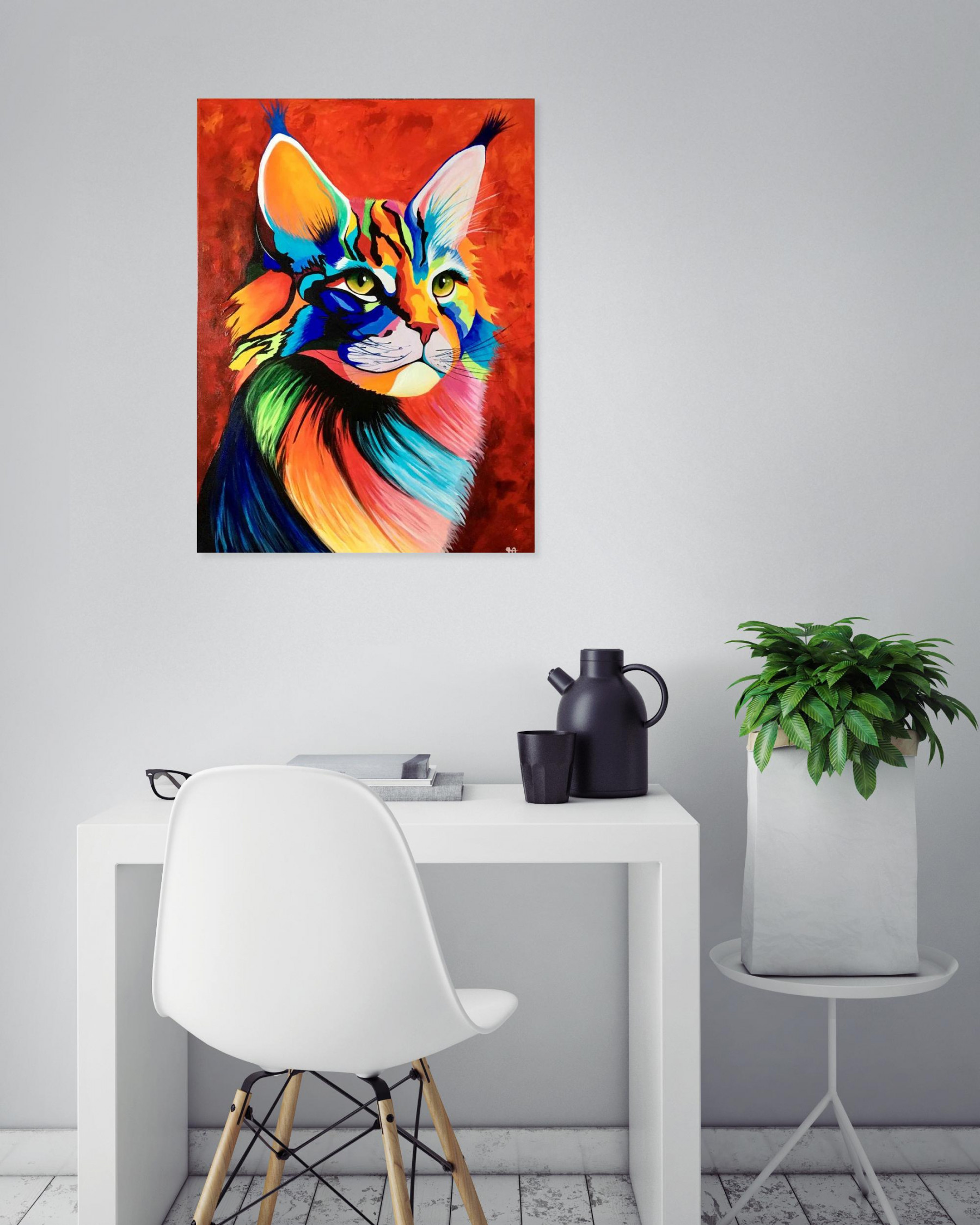 Françoise Augustine, Sawyer, peinture - Galerie de vente et d’achat d’art contemporain en ligne Artalistic