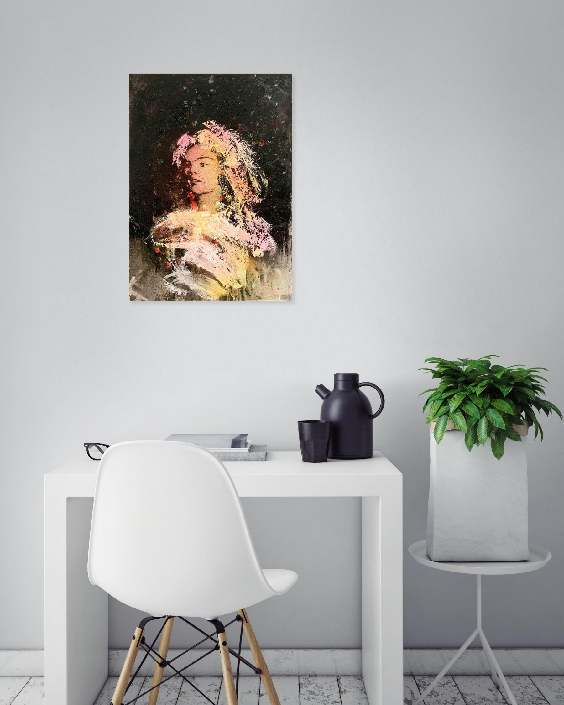 Thomas Pierre, Calliope, peinture - Galerie de vente et d’achat d’art contemporain en ligne Artalistic