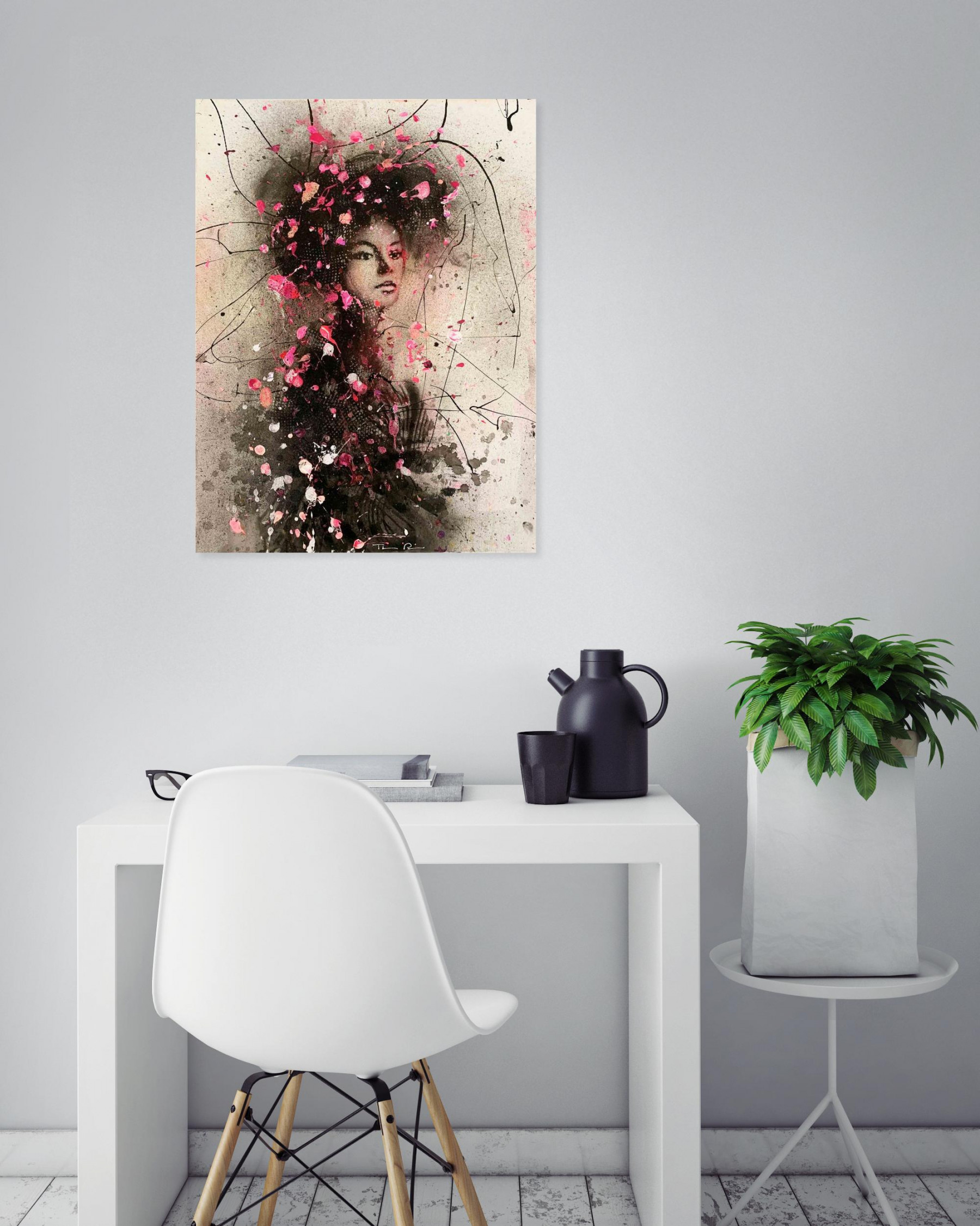 Thomas Pierre, Droséra, peinture - Galerie de vente et d’achat d’art contemporain en ligne Artalistic