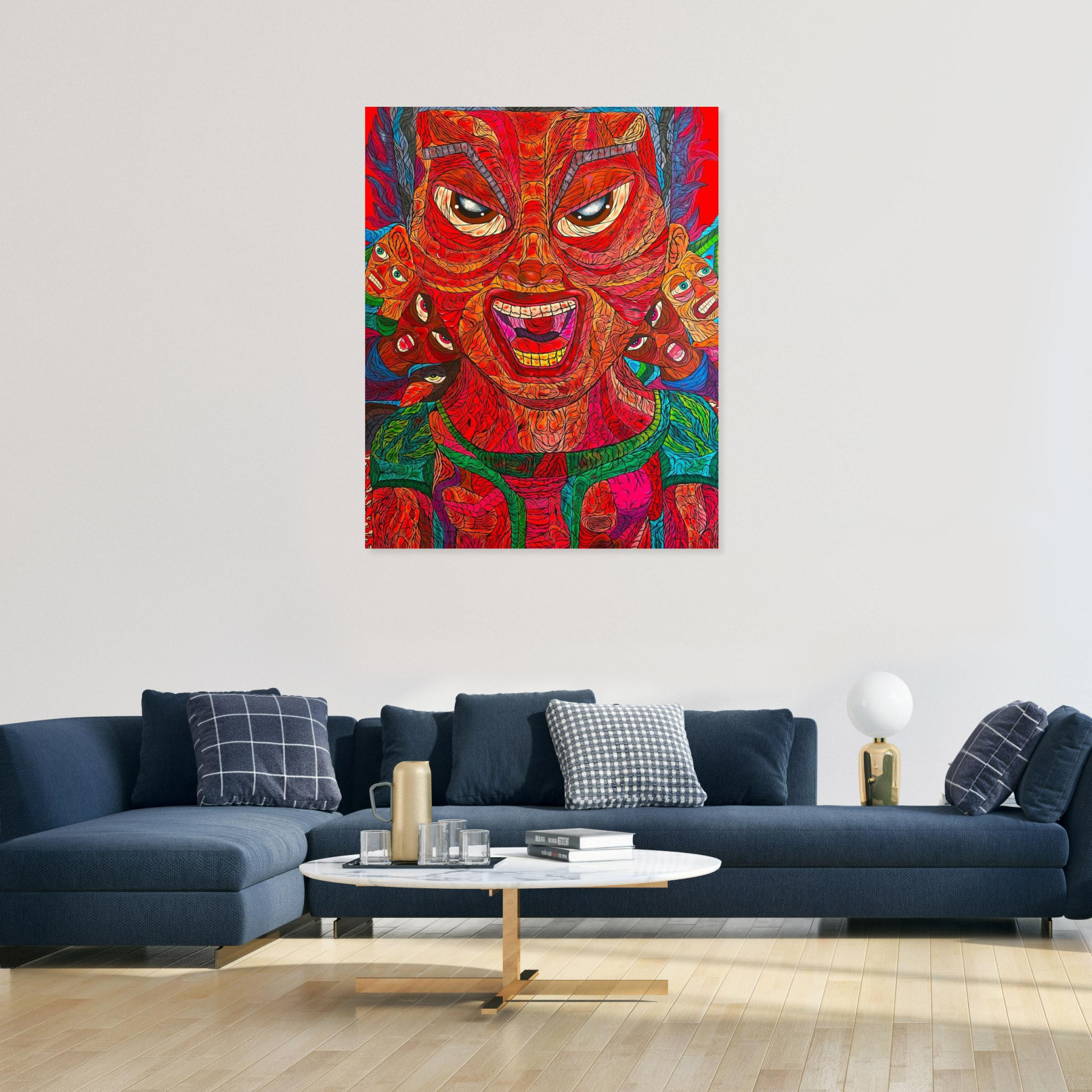 Nicolas Denigot, La conquête, peinture - Galerie de vente et d’achat d’art contemporain en ligne Artalistic