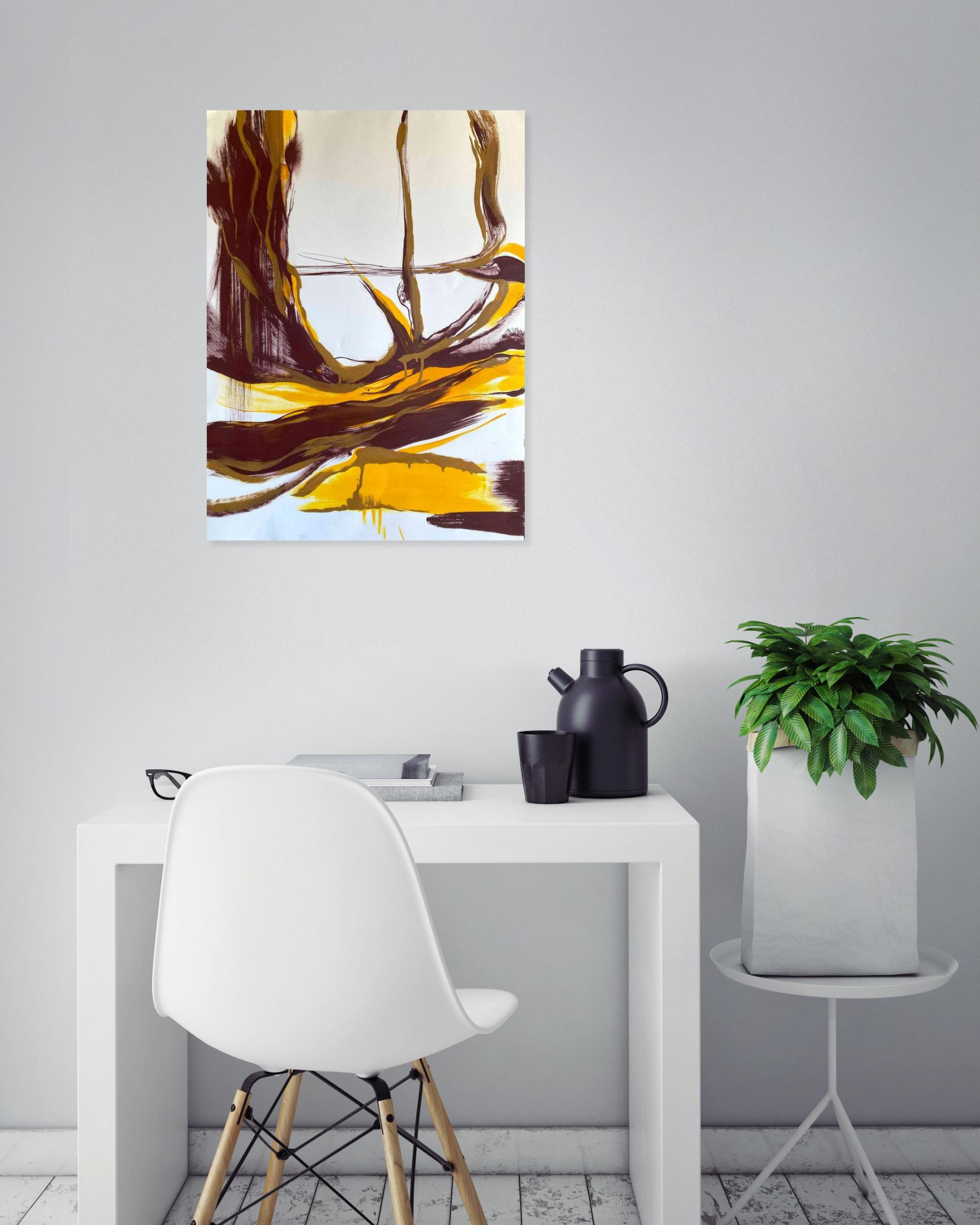 Sela, Mineral 2, peinture - Galerie de vente et d’achat d’art contemporain en ligne Artalistic