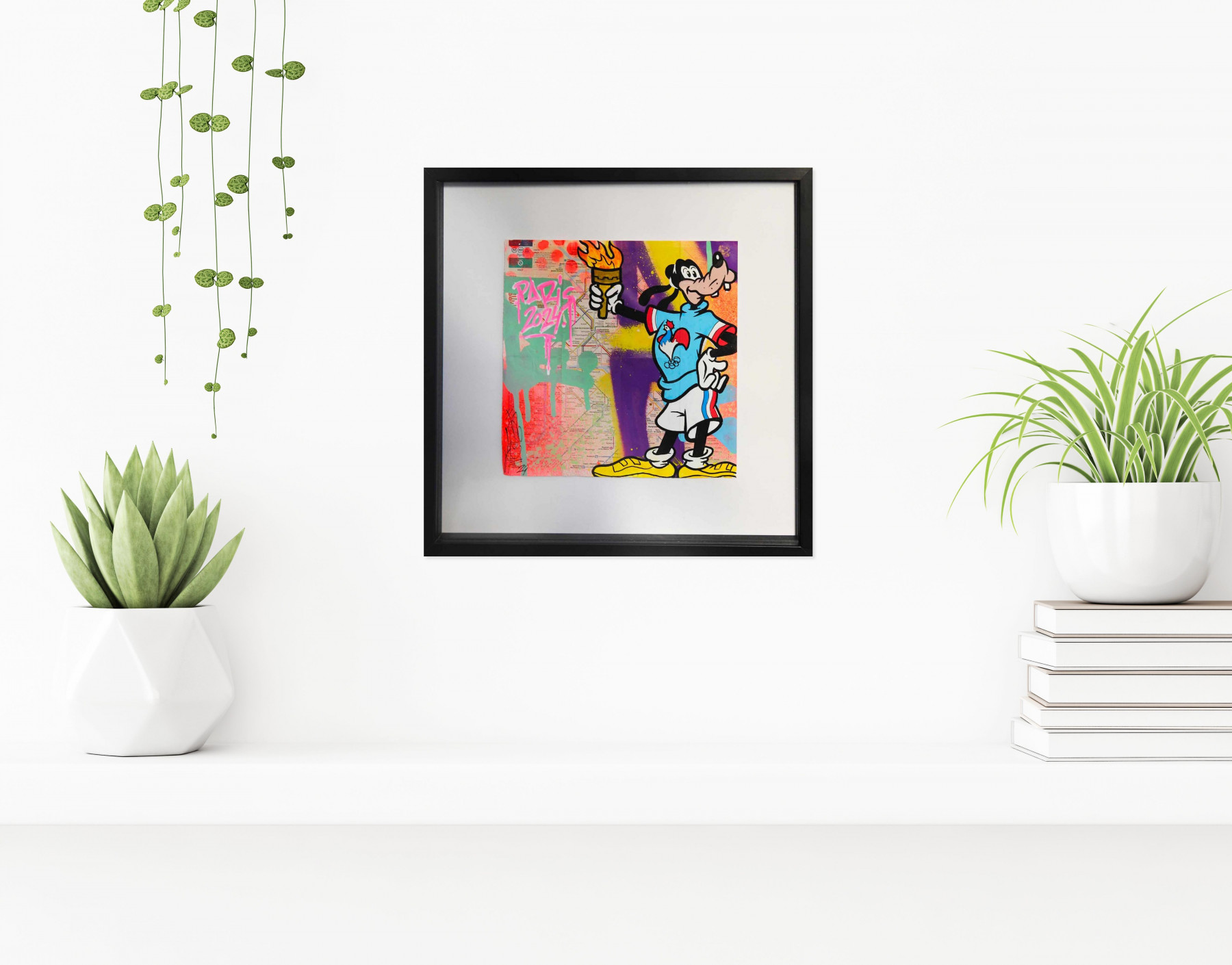 Fat, Dingo flamme, peinture - Galerie de vente et d’achat d’art contemporain en ligne Artalistic