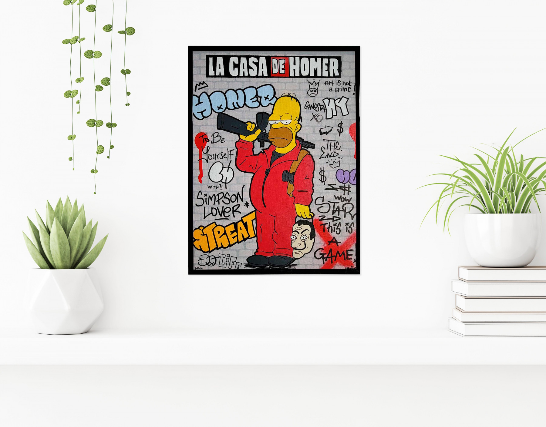 Mhy, Casa del Homer, peinture - Galerie de vente et d’achat d’art contemporain en ligne Artalistic