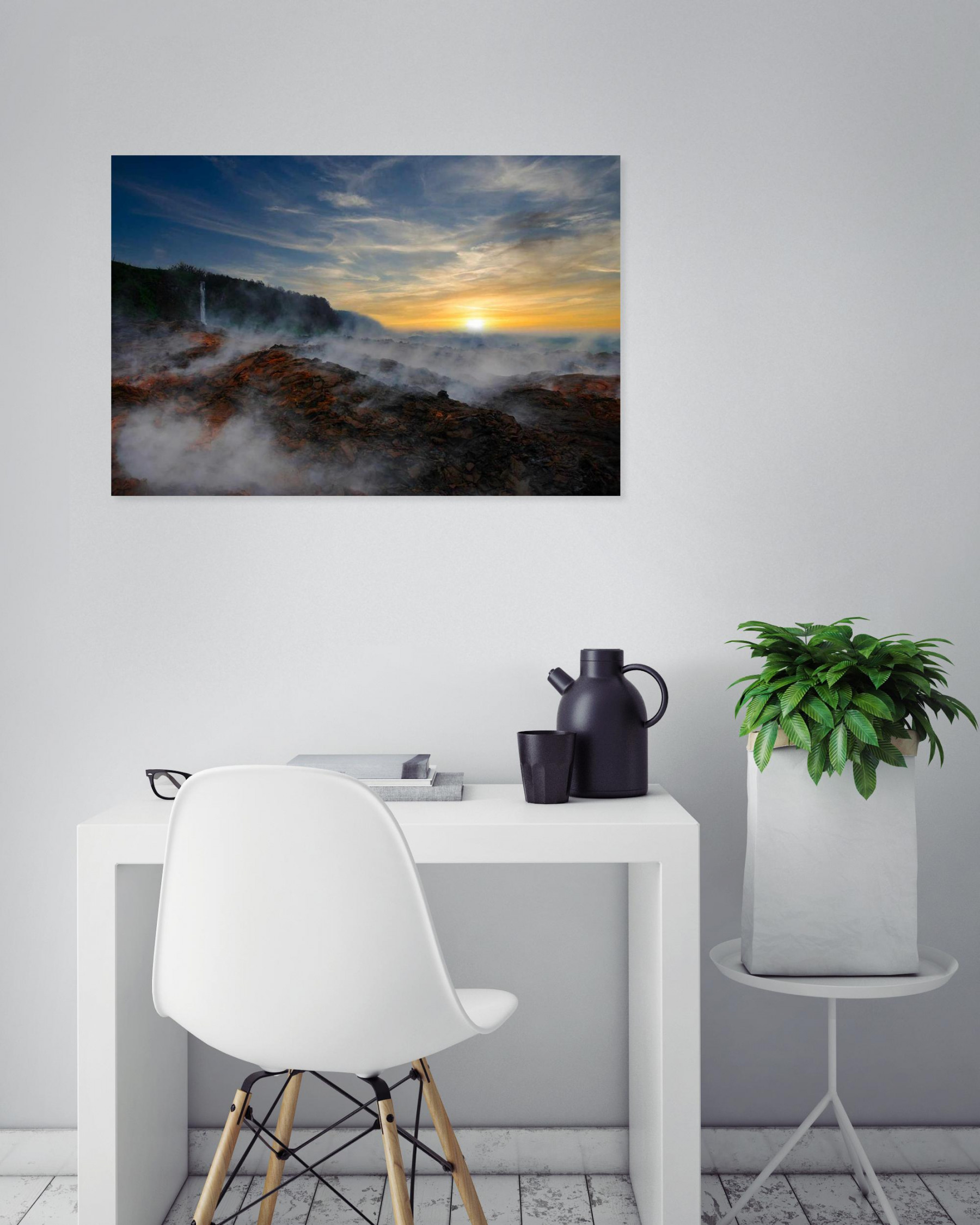 MF, Coulée de lave, photo - Galerie de vente et d’achat d’art contemporain en ligne Artalistic