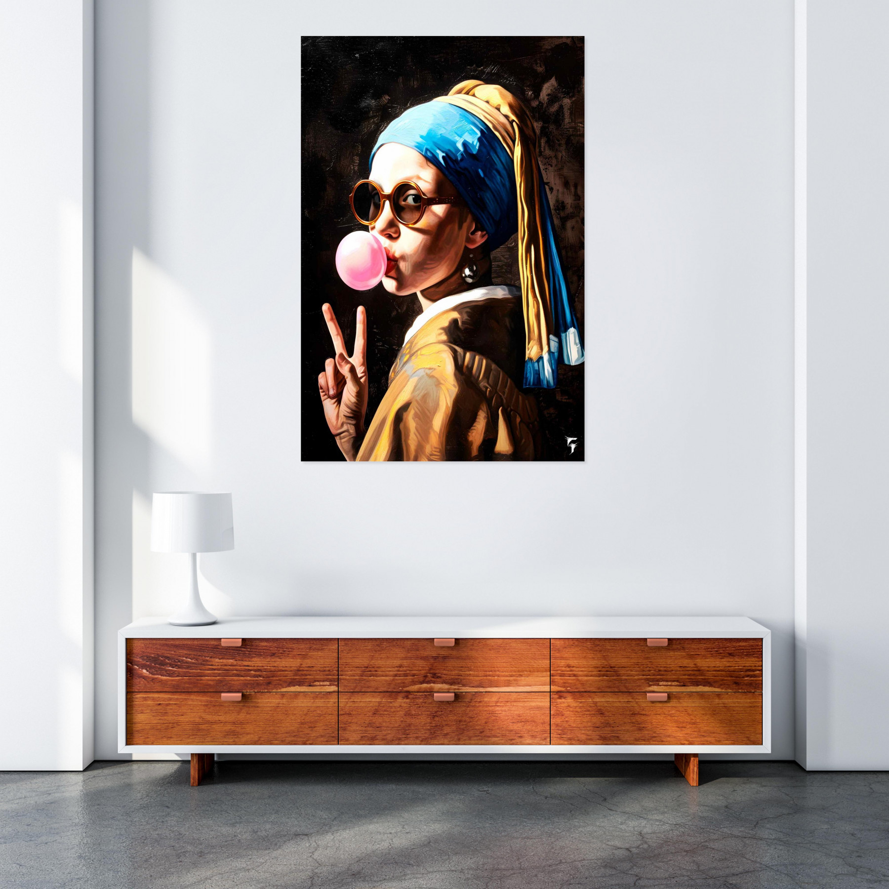Chroma, Fille à la perle, Edition - Galerie de vente et d’achat d’art contemporain en ligne Artalistic 