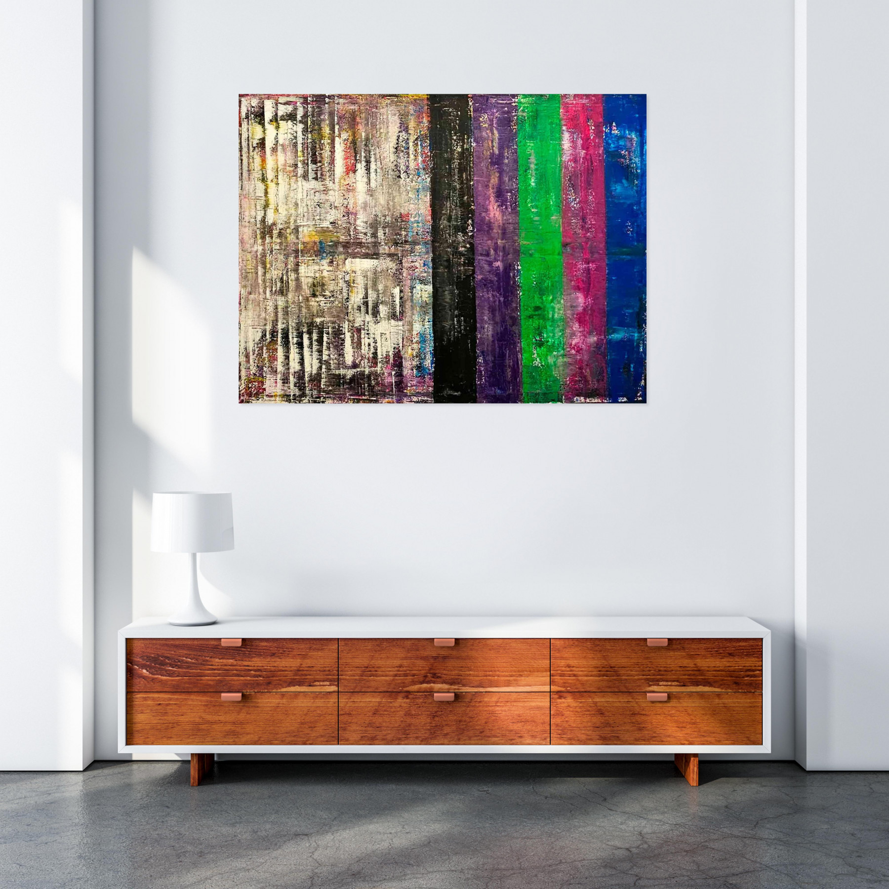 M.Garcia, Driftwood, peinture - Galerie de vente et d’achat d’art contemporain en ligne Artalistic