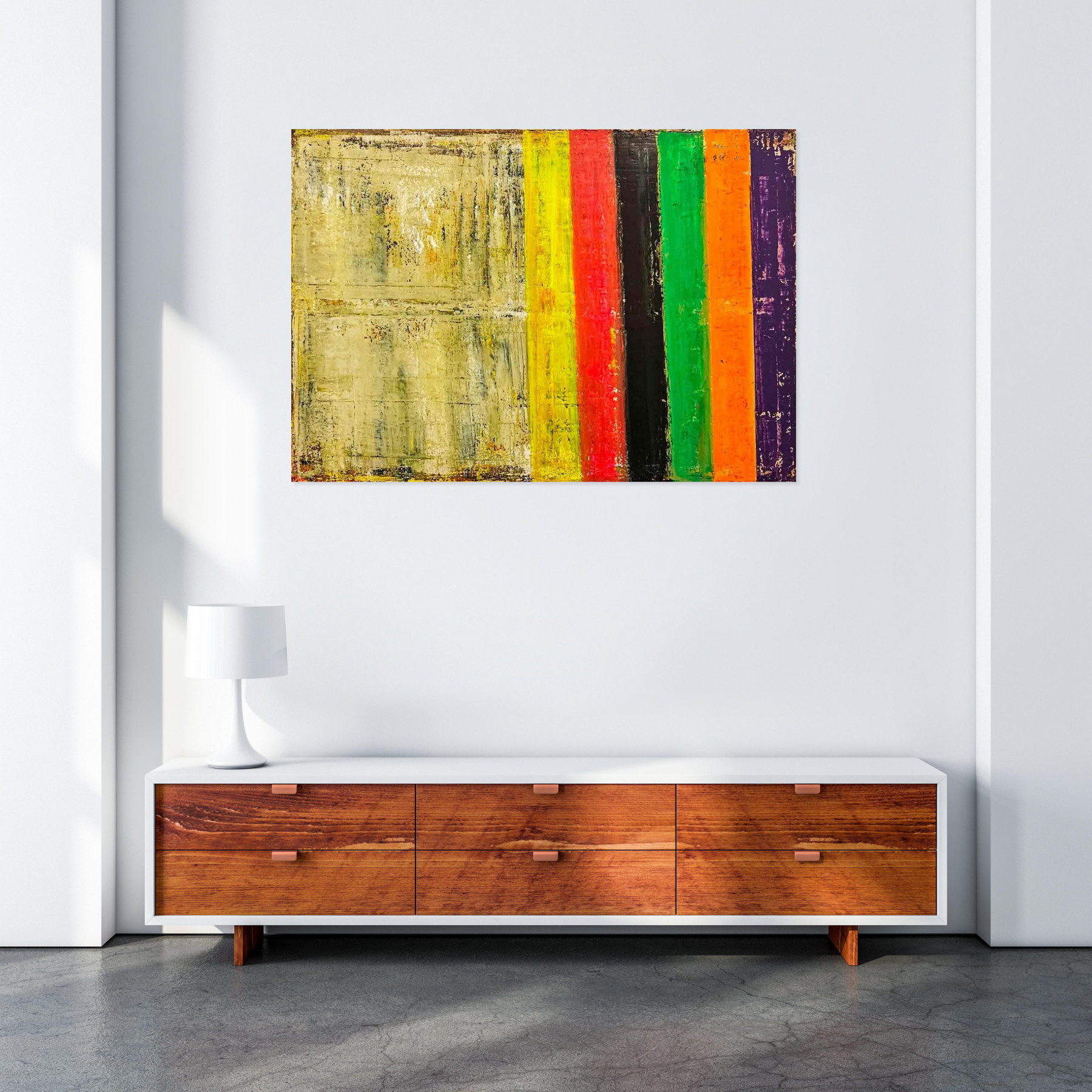 M.Garcia, Driftwood 4, peinture - Galerie de vente et d’achat d’art contemporain en ligne Artalistic