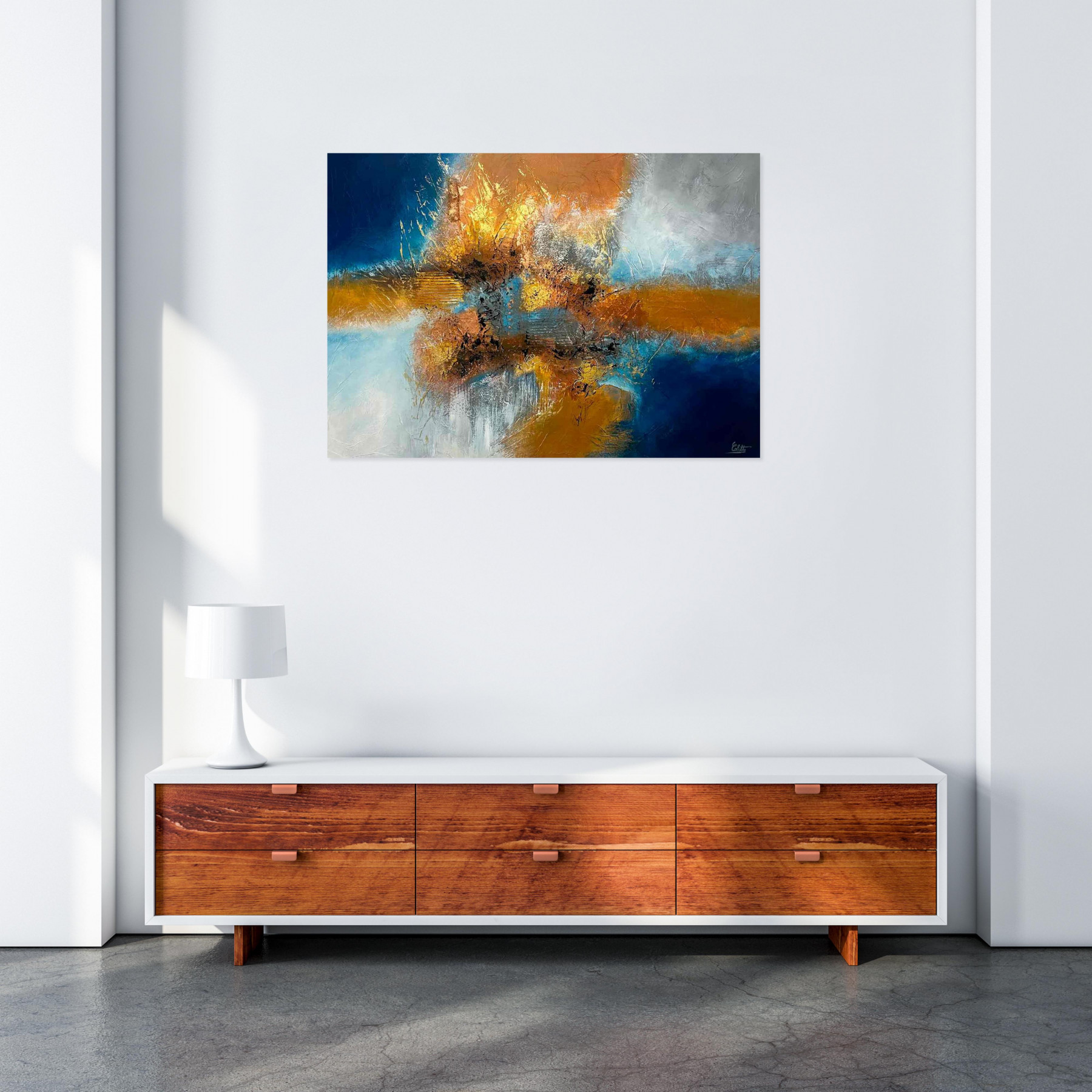 Colette Le Bot, Evasion, peinture - Galerie de vente et d’achat d’art contemporain en ligne Artalistic
