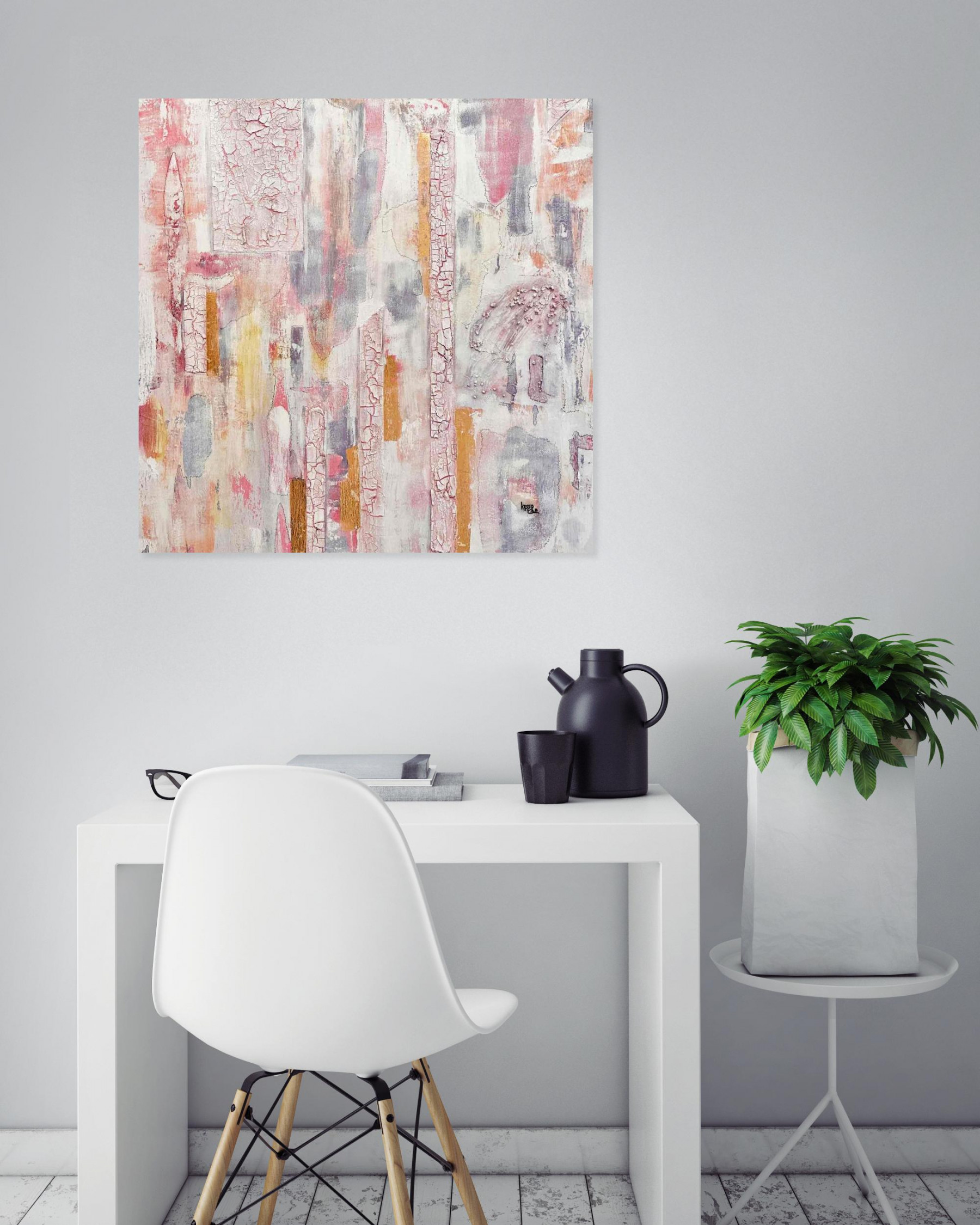 Kesso, L'autre monde, peinture - Galerie de vente et d’achat d’art contemporain en ligne Artalistic