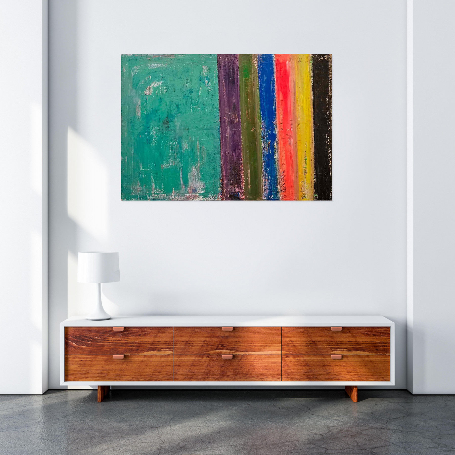 M.Garcia, Driftwood 5, peinture - Galerie de vente et d’achat d’art contemporain en ligne Artalistic