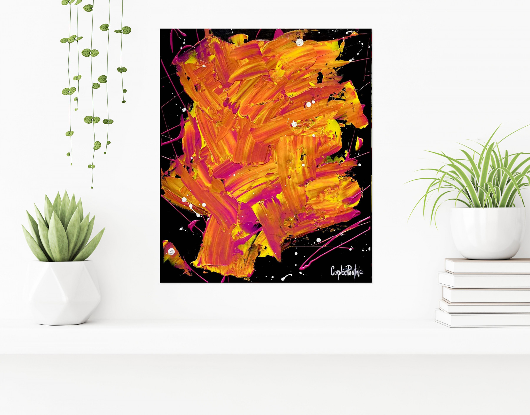 Pauline Cornée, Sentiment n1, peinture - Galerie de vente et d’achat d’art contemporain en ligne Artalistic