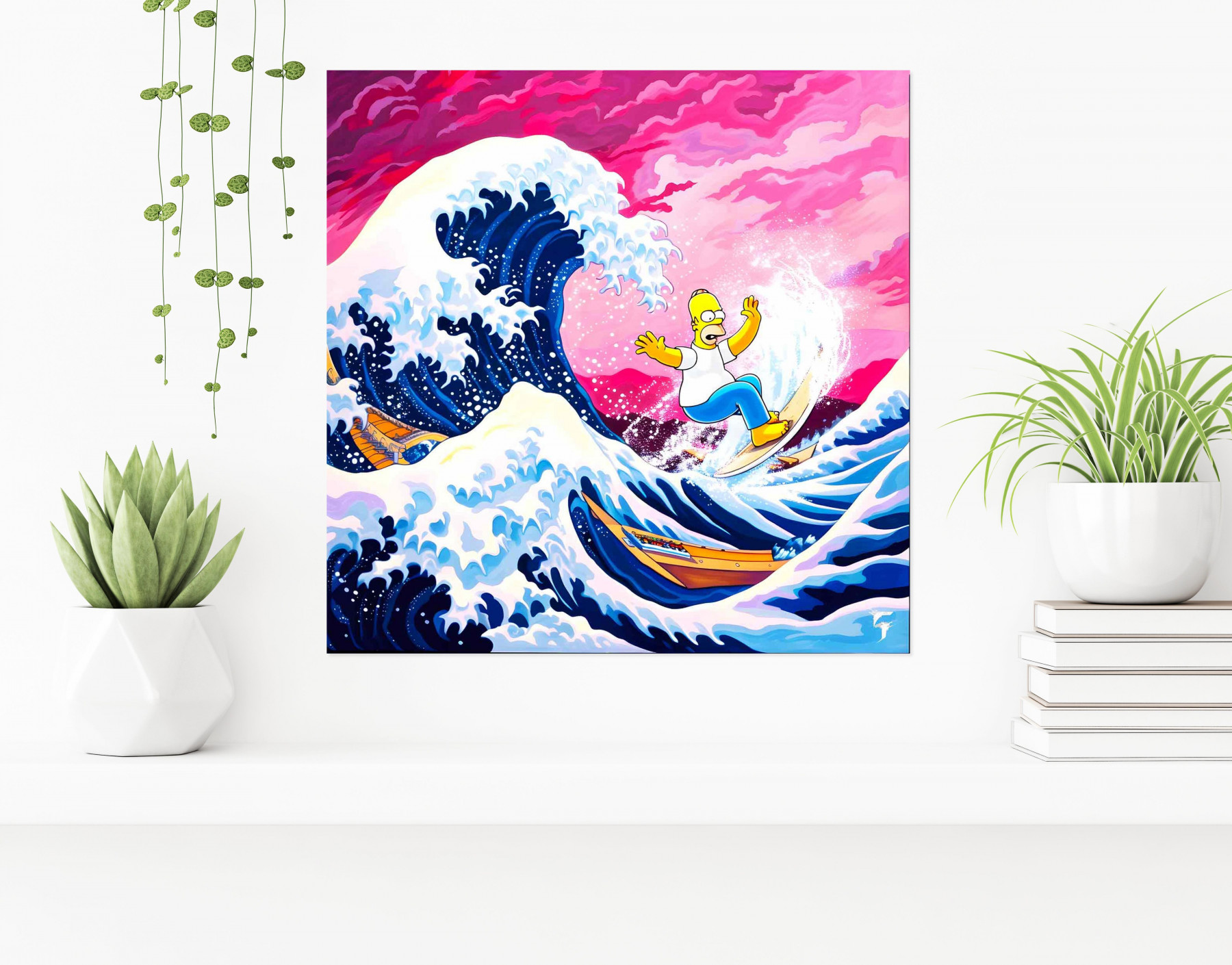 Chroma, Homer Simpson, edition - Galerie de vente et d’achat d’art contemporain en ligne Artalistic