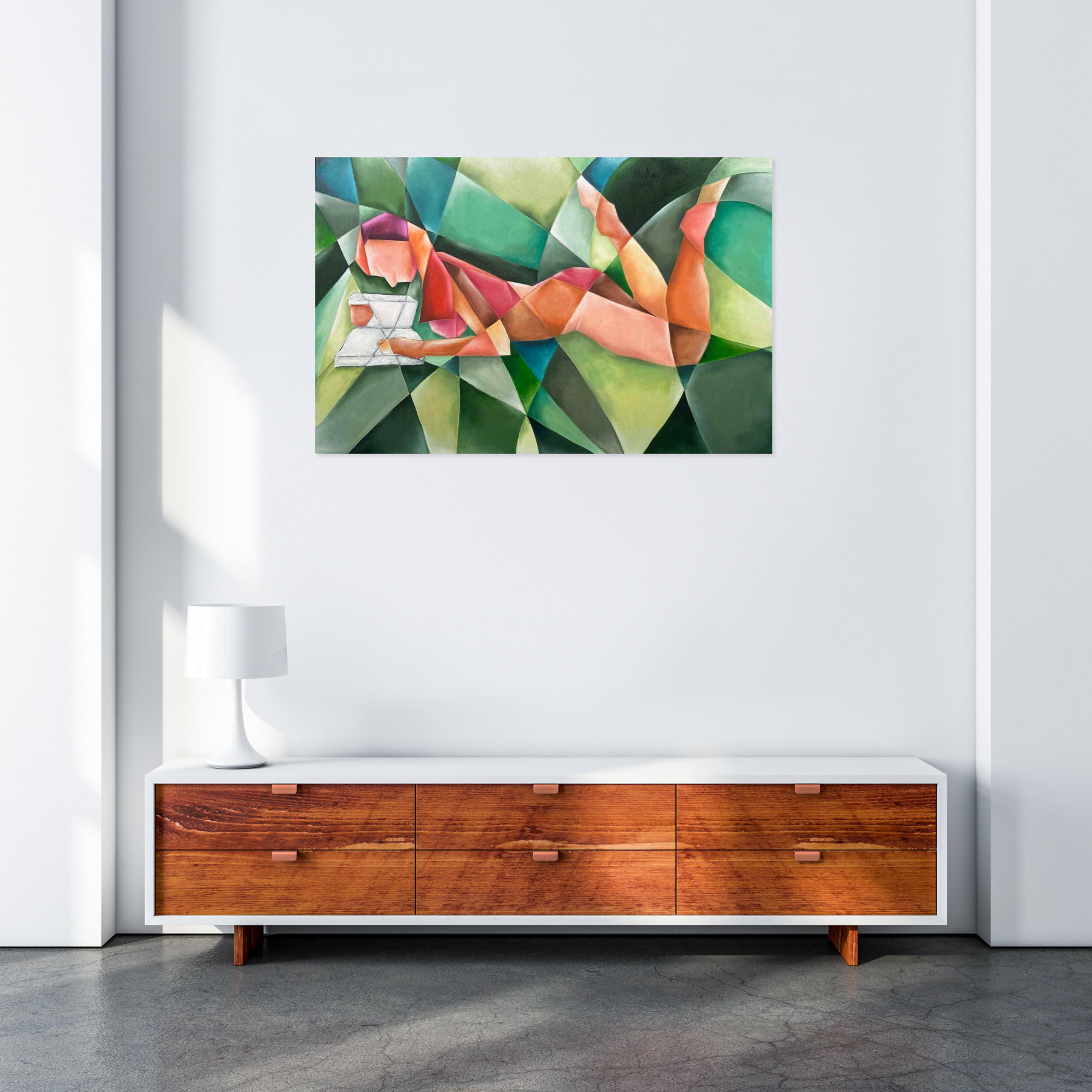 Marly, Sérénité, peinture - Galerie de vente et d’achat d’art contemporain en ligne Artalistic
