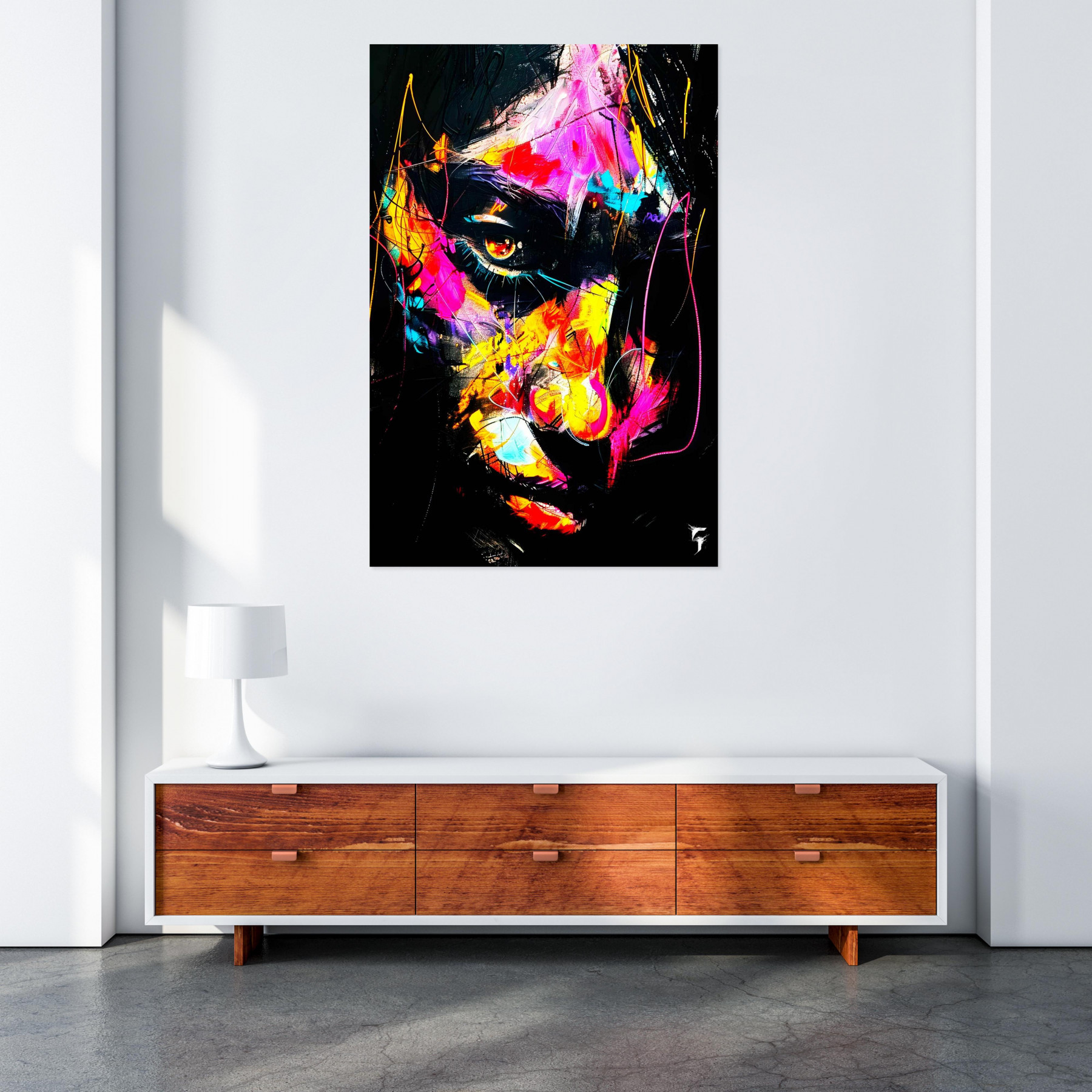 Chroma, Enigme violet-jaune, edition - Galerie de vente et d’achat d’art contemporain en ligne Artalistic