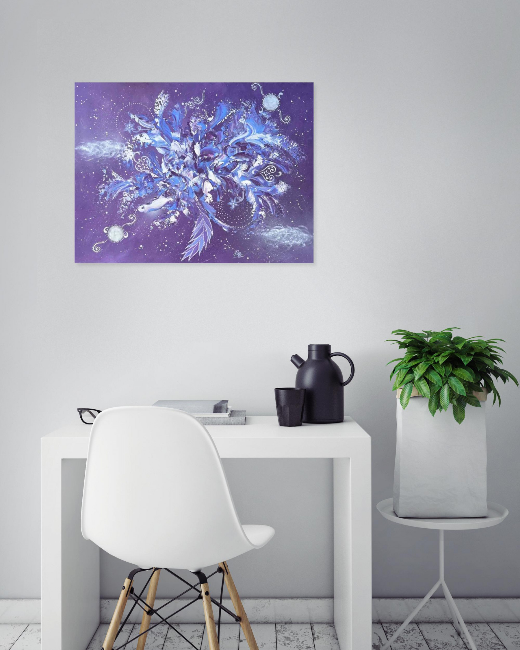De l'âme à la toile, Lou'Ange, peinture - Galerie de vente et d’achat d’art contemporain en ligne Artalistic