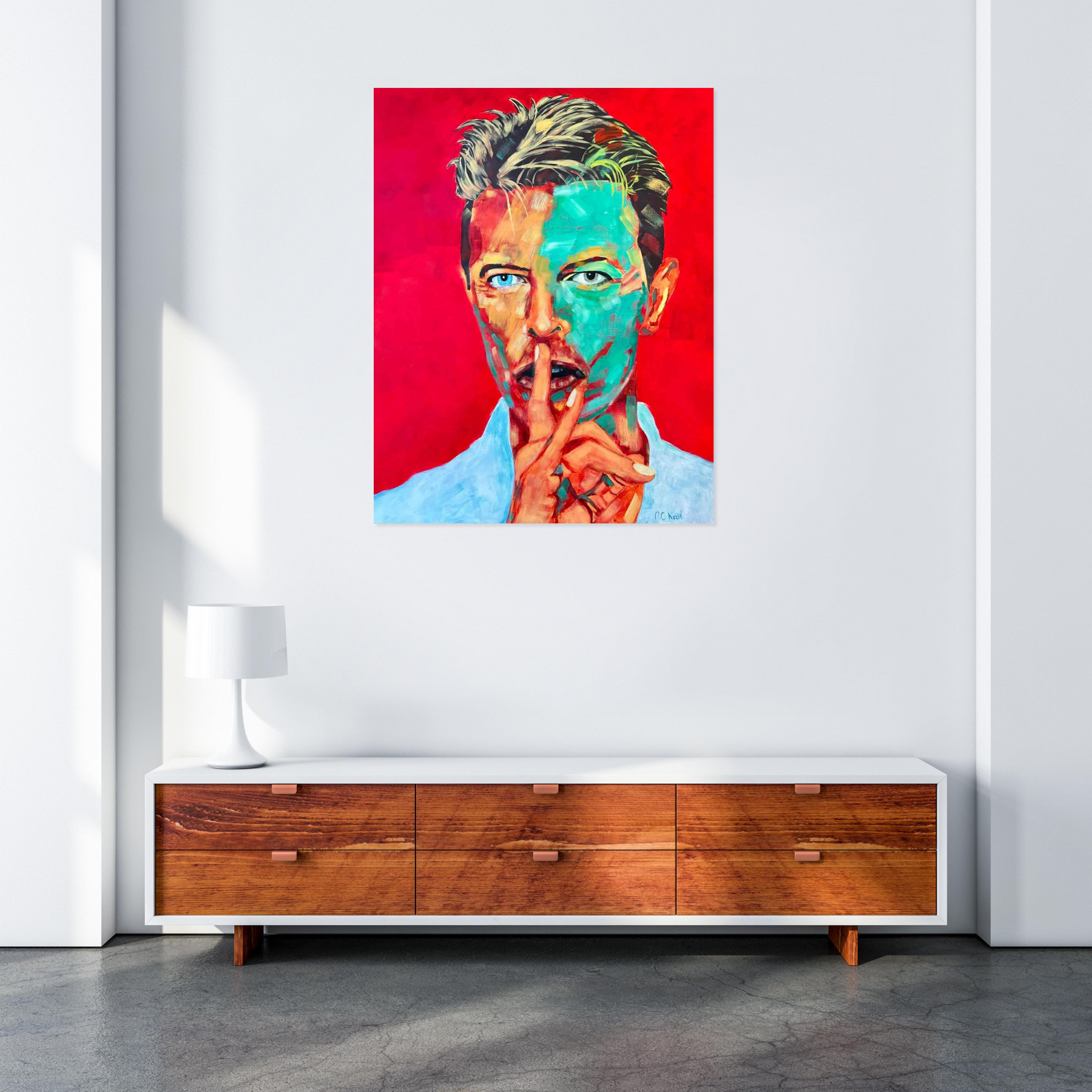 Florence Duval, David, peinture - Galerie de vente et d’achat d’art contemporain en ligne Artalistic