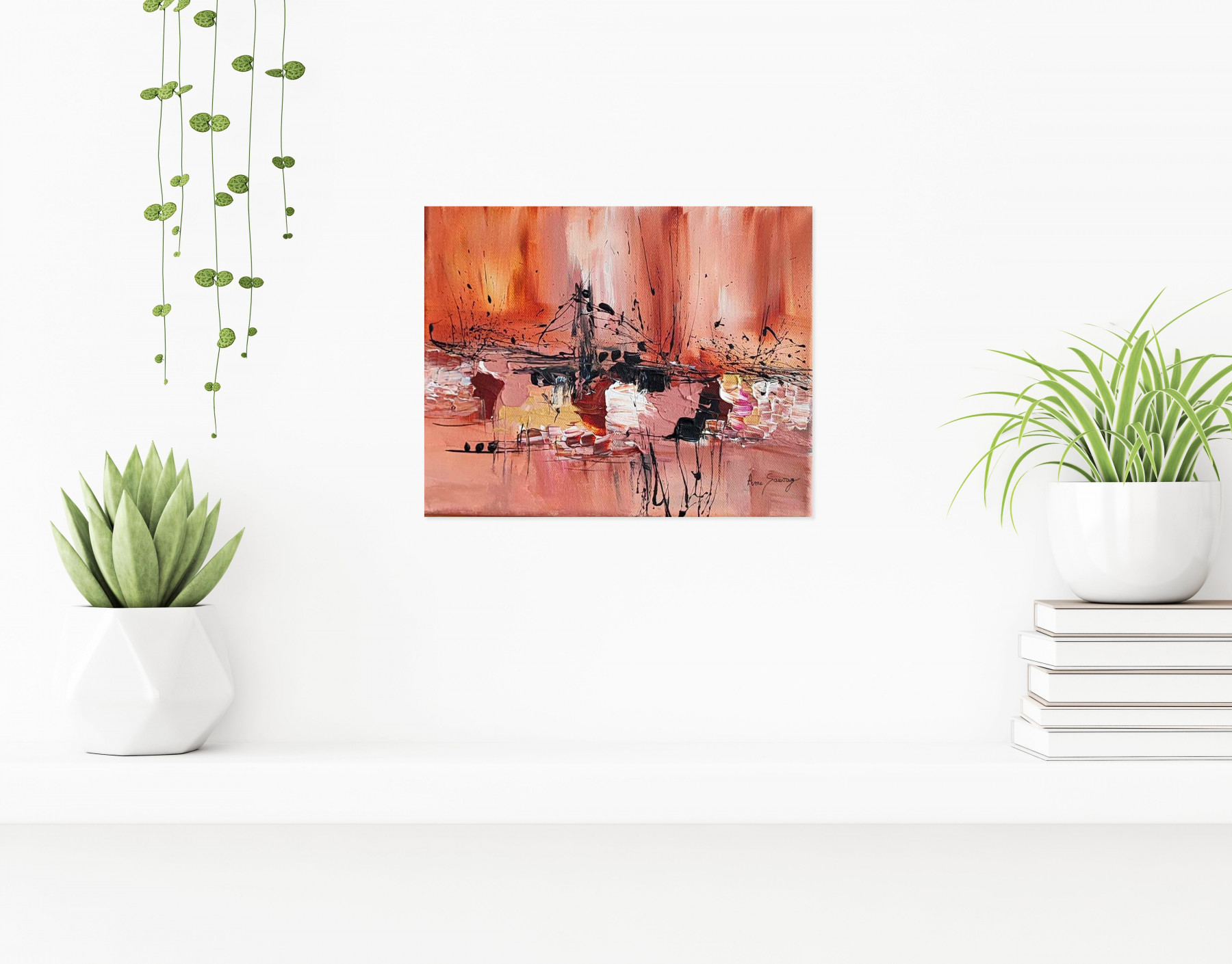 Âme Sauvage, La dame du marais, peinture - Galerie de vente et d’achat d’art contemporain en ligne Artalistic