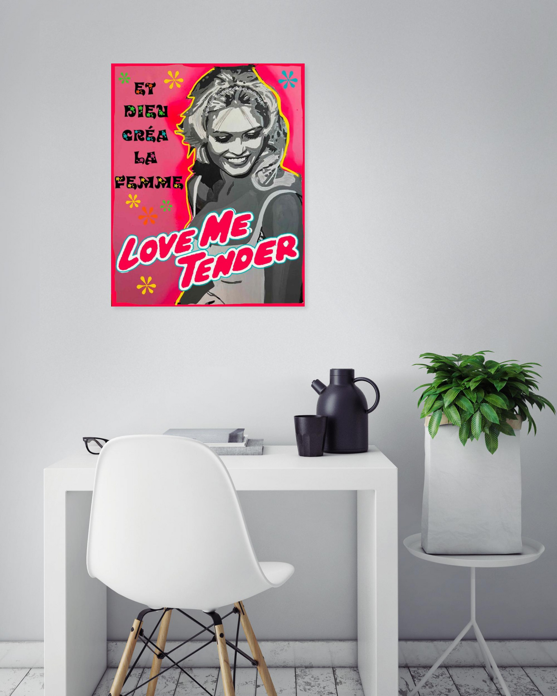 Jo y Posso, BB, peinture - Galerie de vente et d’achat d’art contemporain en ligne Artalistic