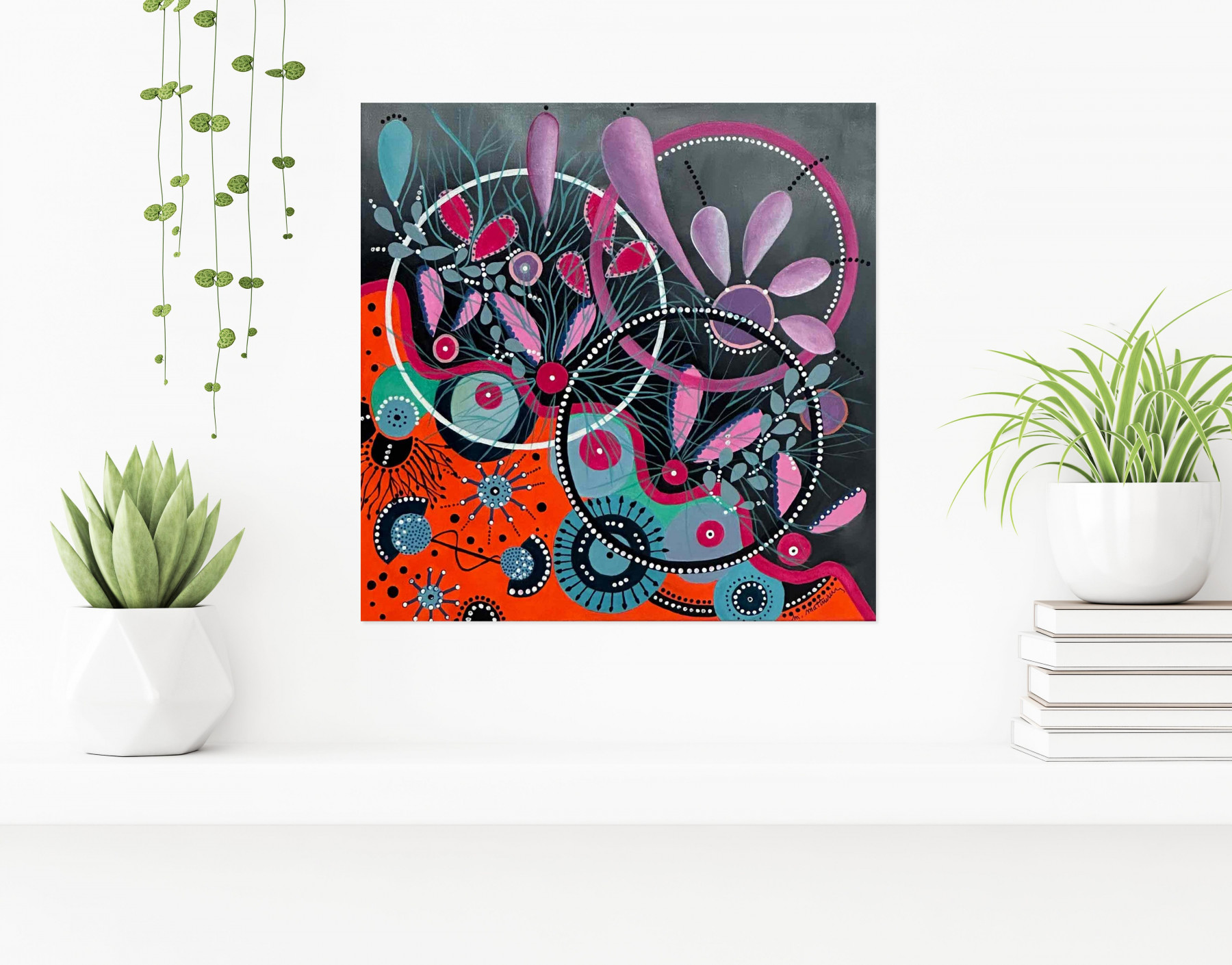 Maradi Art, Fonds marins, peinture - Galerie de vente et d’achat d’art contemporain en ligne Artalistic
