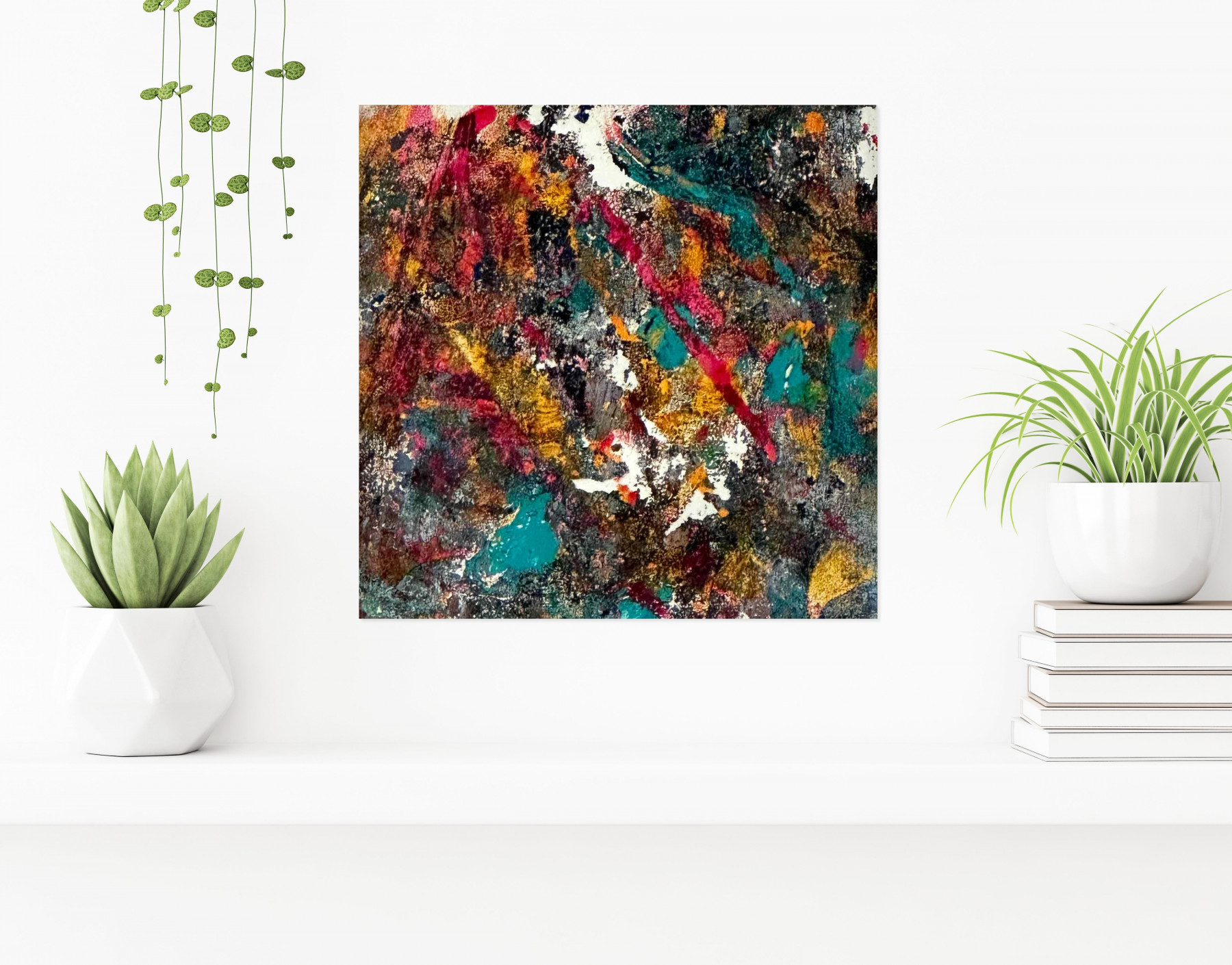 Vio, Stormy colors inside, peinture - Galerie de vente et d’achat d’art contemporain en ligne Artalistic