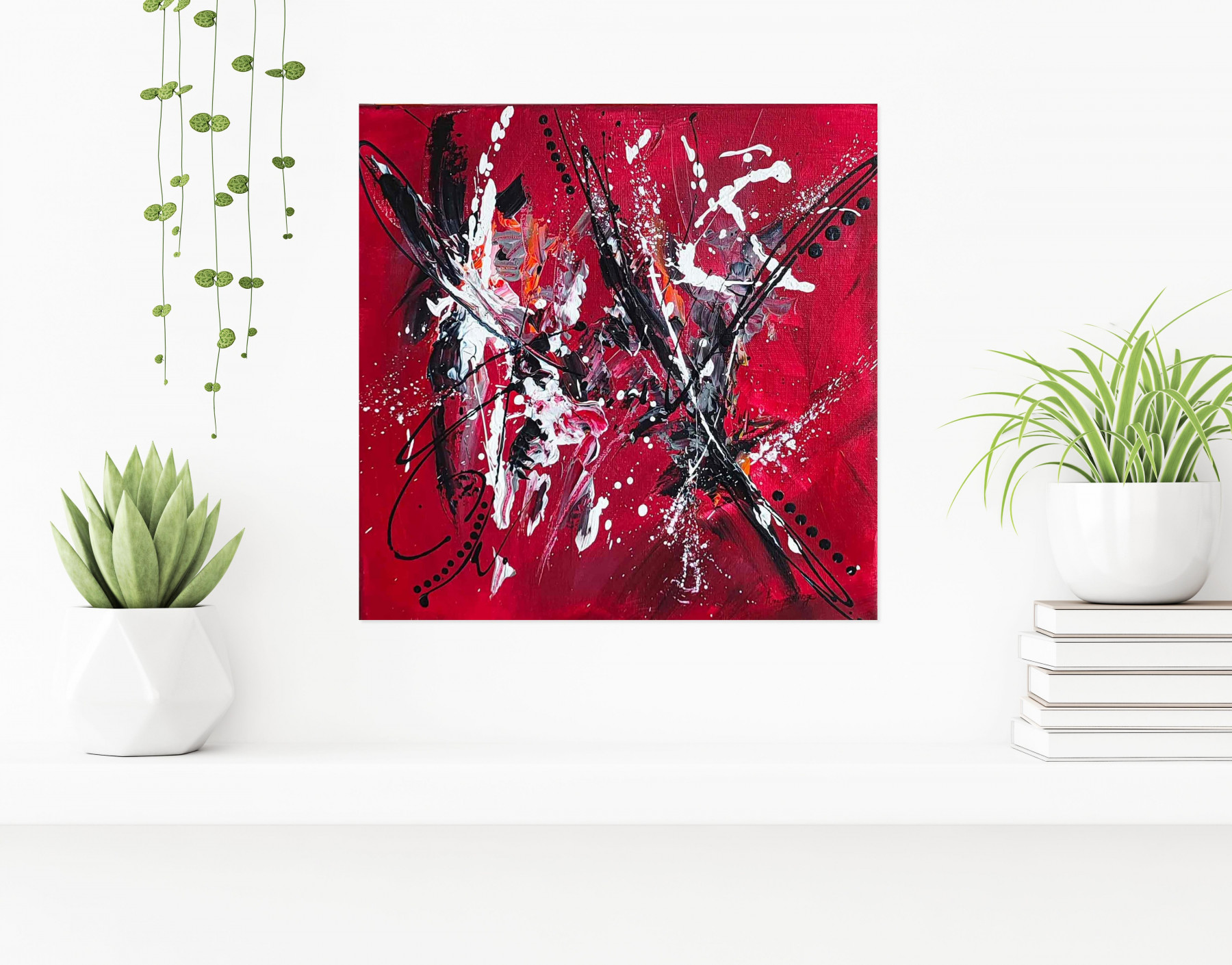 Âme Sauvage, Le passé, peinture - Galerie de vente et d’achat d’art contemporain en ligne Artalistic