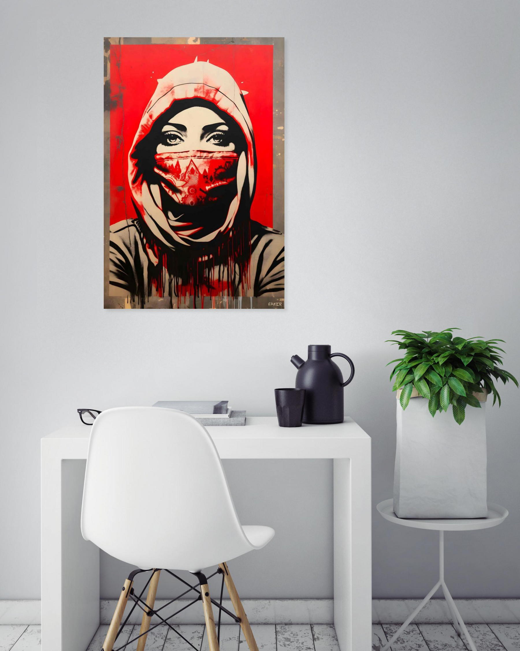 Faker, Girl vandal, edition - Galerie de vente et d’achat d’art contemporain en ligne Artalistic