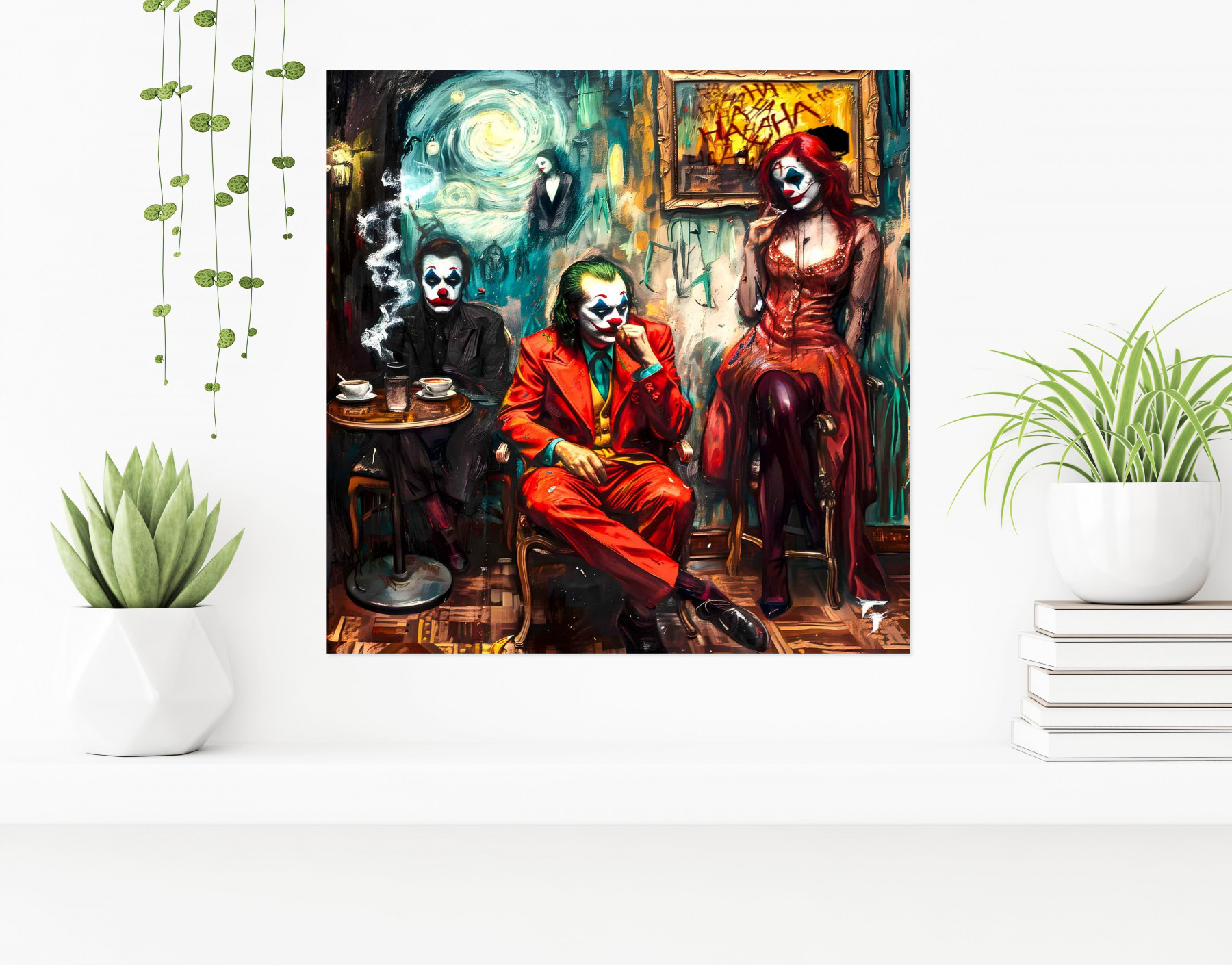 Chroma, Café des masques, edition - Galerie de vente et d’achat d’art contemporain en ligne Artalistic
