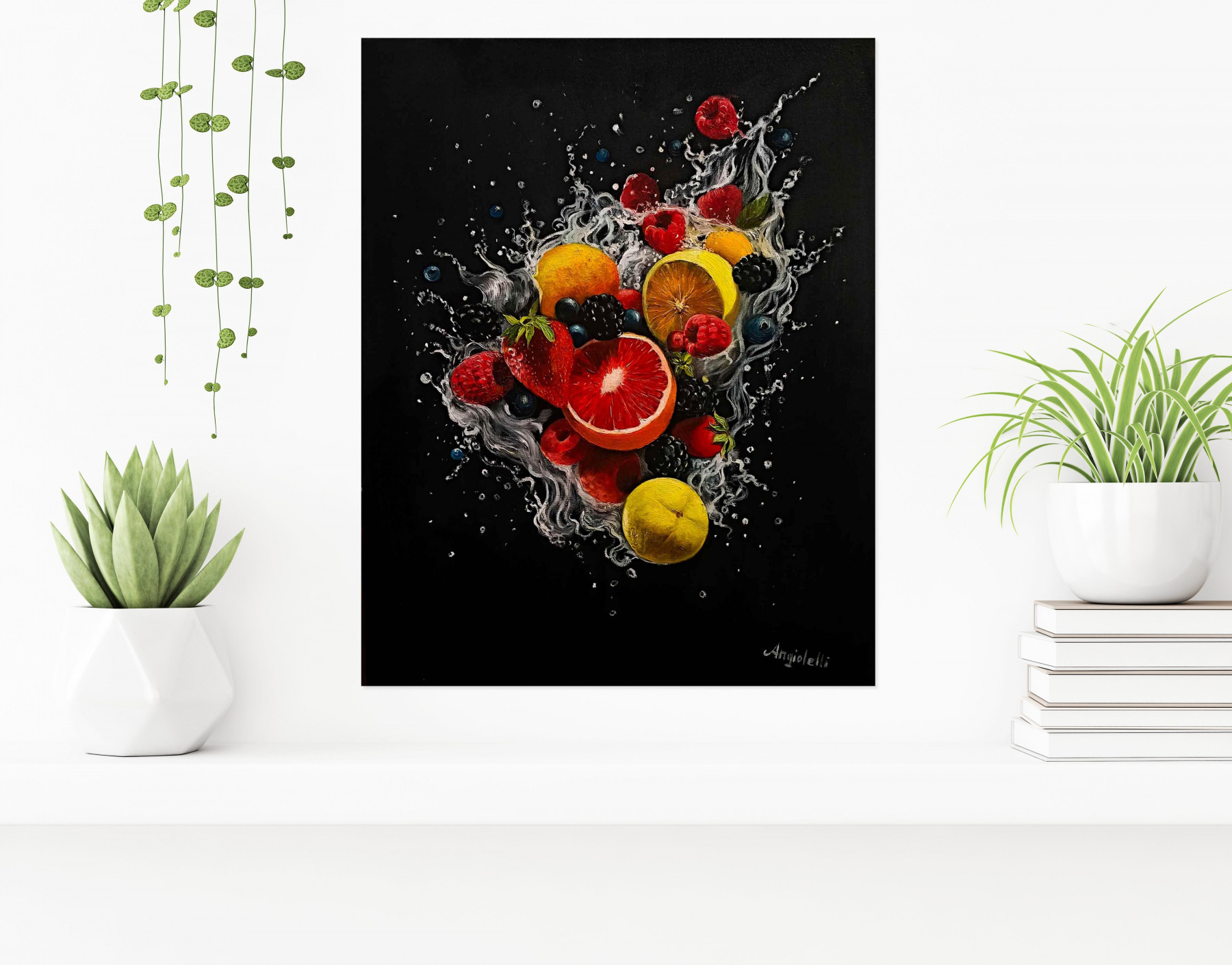 Anna Rita Angiolelli, Natura frizzante, peinture - Galerie de vente et d’achat d’art contemporain en ligne Artalistic