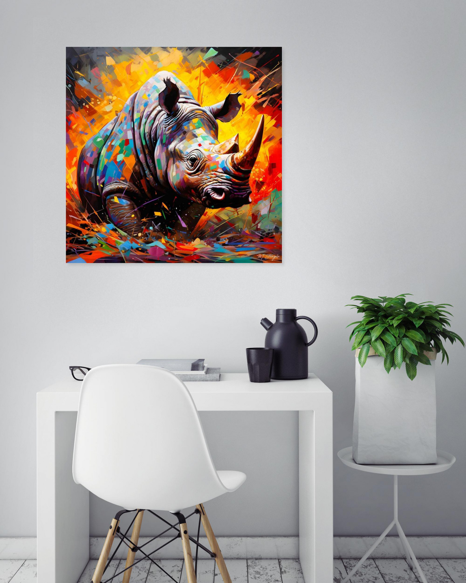 Miss Jungle, Force tranquille, edition - Galerie de vente et d’achat d’art contemporain en ligne Artalistic