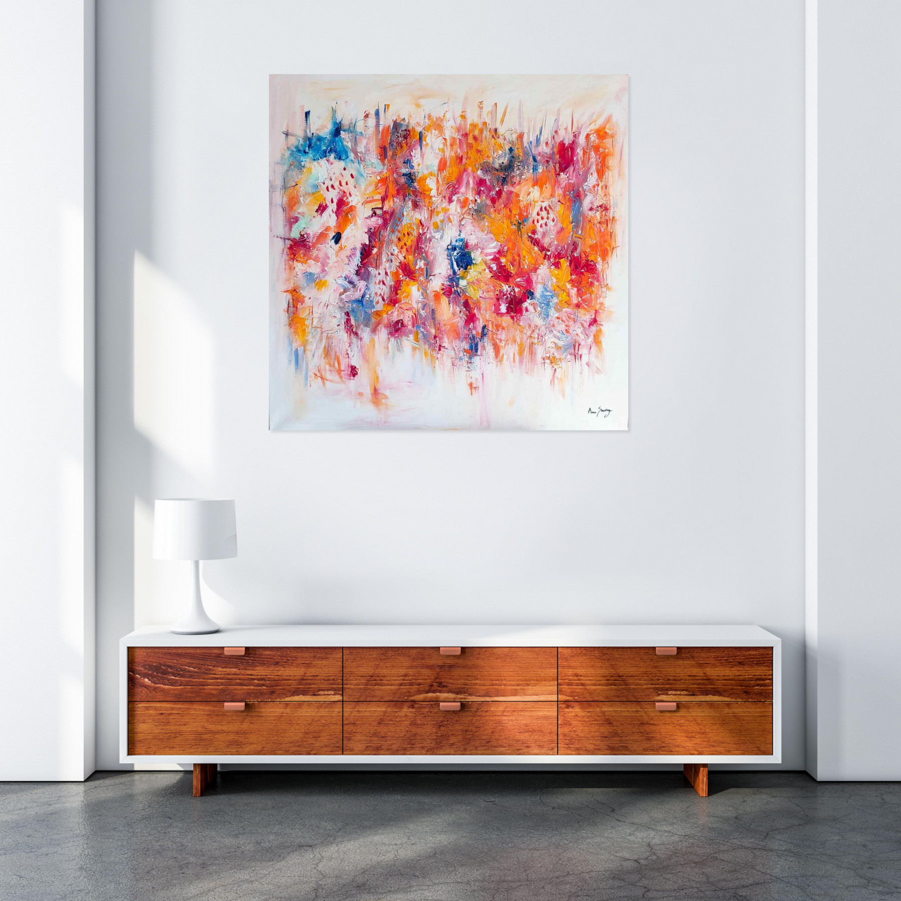 Âme Sauvage, L'écrivain, peinture - Galerie de vente et d’achat d’art contemporain en ligne Artalistic