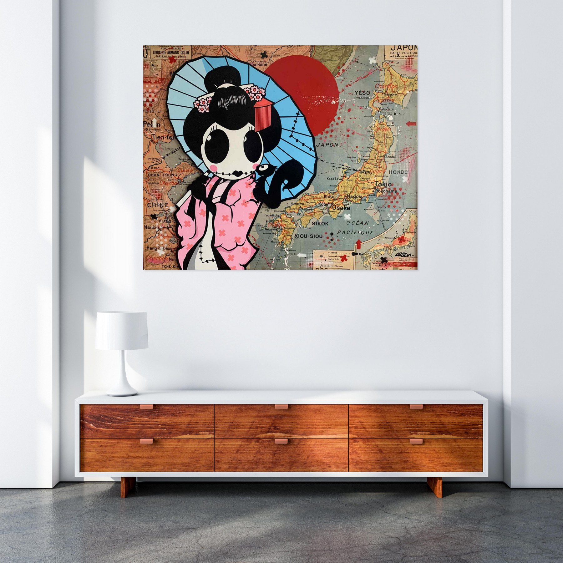 Arsen, Idylliko, peinture - Galerie de vente et d’achat d’art contemporain en ligne Artalistic