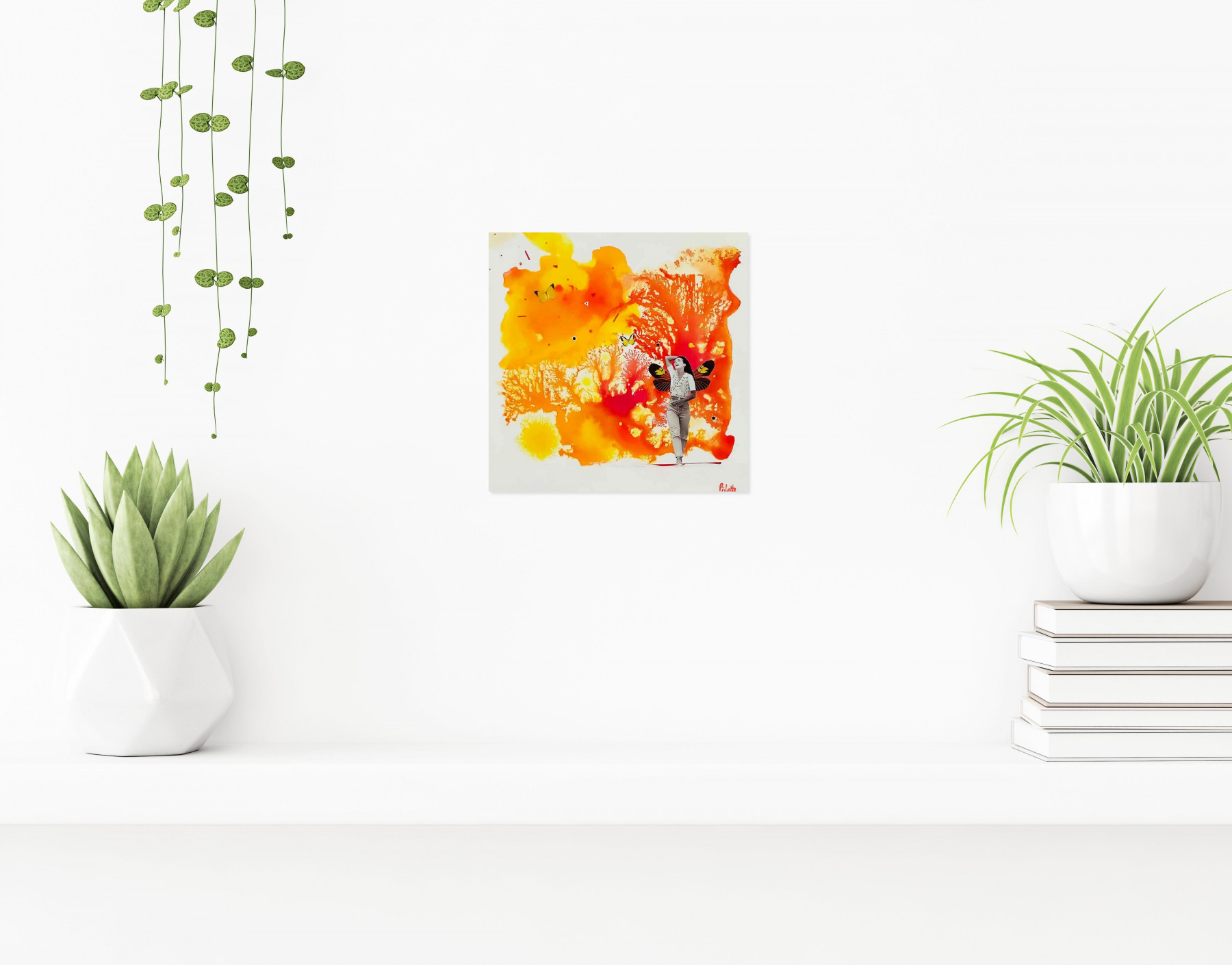 Pôlette Coll'Art, la joie, mon bien le plus précieux, dessin - Galerie de vente et d’achat d’art contemporain en ligne Artalistic