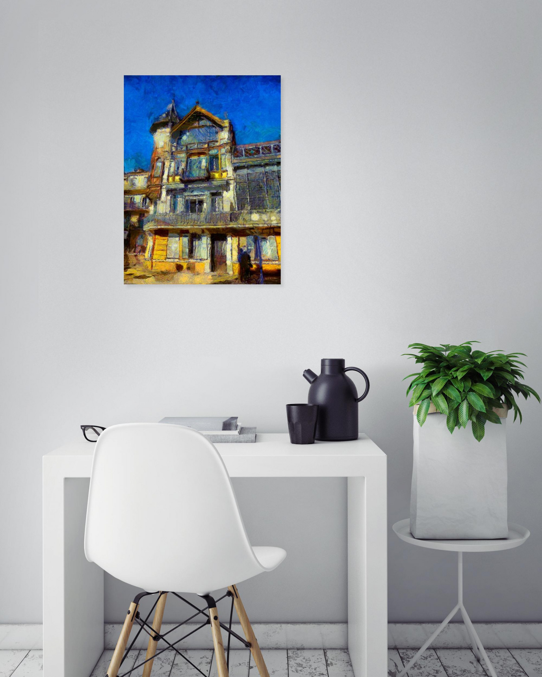 Jean-Louis Bouzou, La villa St Hubert, photo - Galerie de vente et d’achat d’art contemporain en ligne Artalistic
