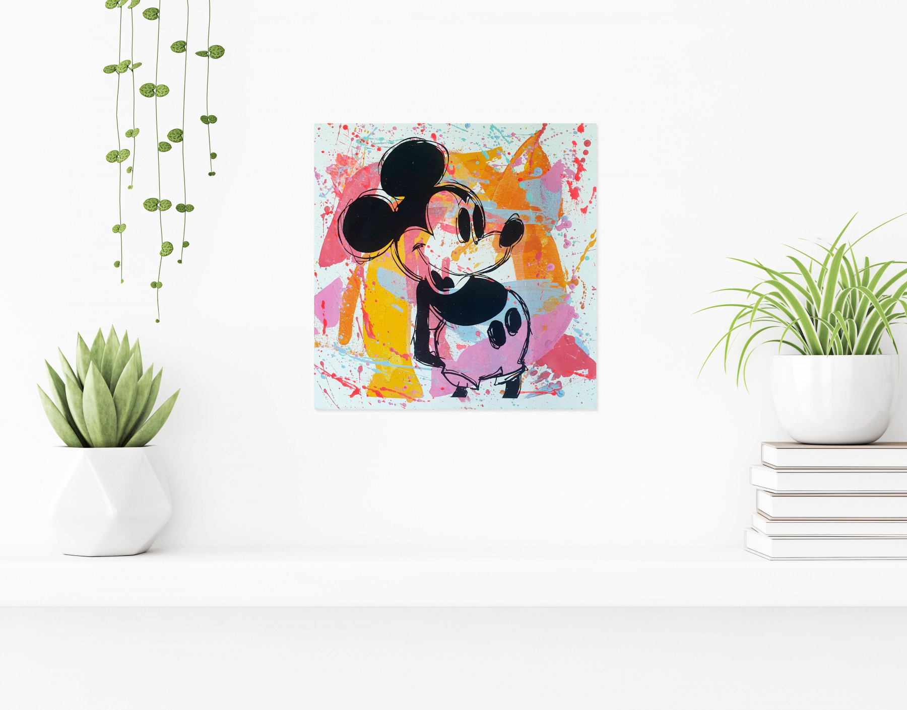 PyB, Mickey Warhol, peinture - Galerie de vente et d’achat d’art contemporain en ligne Artalistic